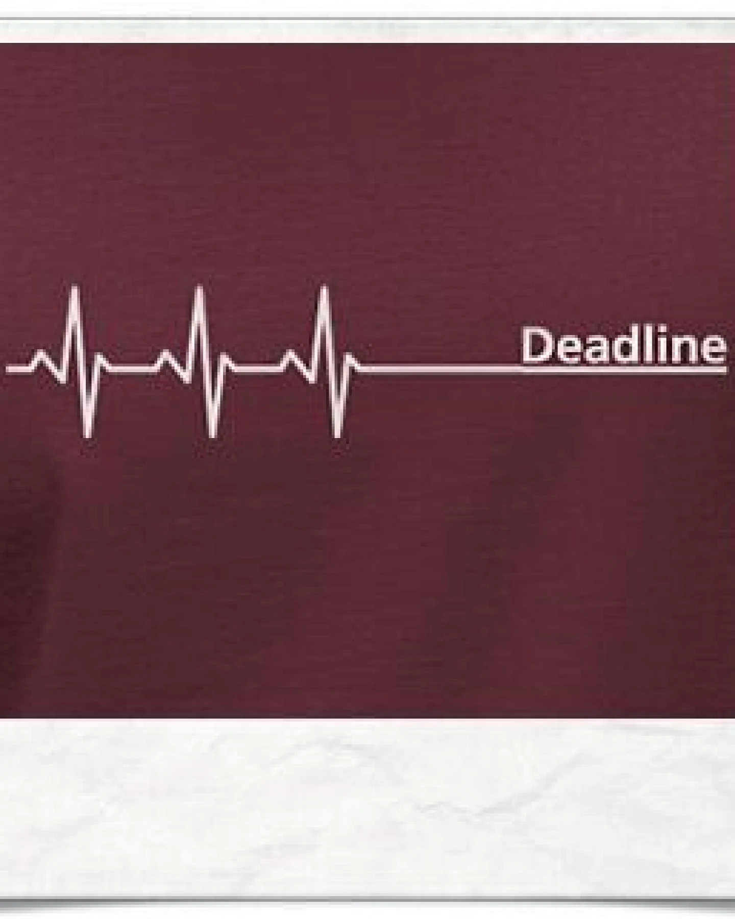 Picopoc Deadline Langarm T-Shirt / Burgundy braun – Ansicht 4