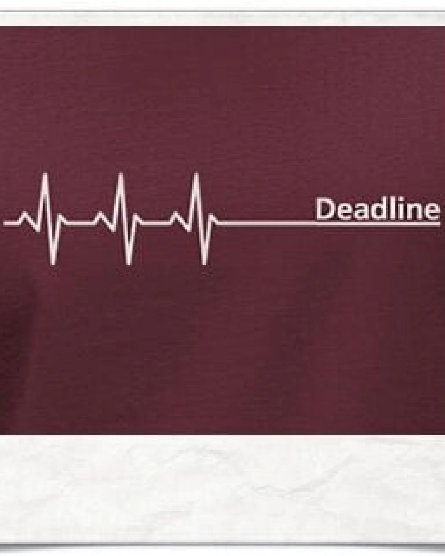 Picopoc Deadline Langarm T-Shirt / Burgundy braun – Ansicht 4