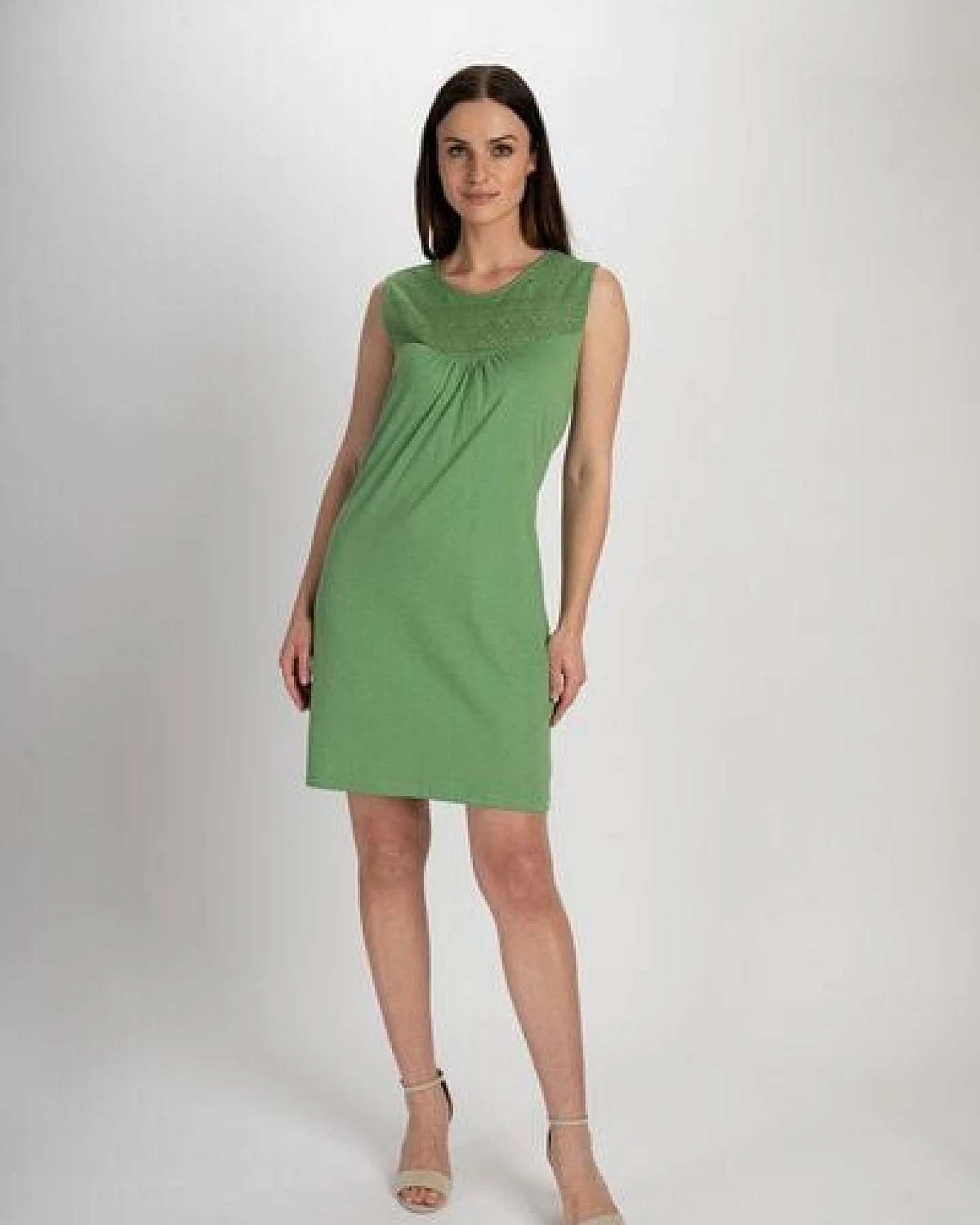 TRANQUILLO Kurzes Kleid mit Spitzendetails (S25X46) – Ansicht 4