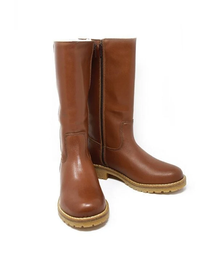 Grünbein Stiefel Iben Slim Fit Warmfutter braun