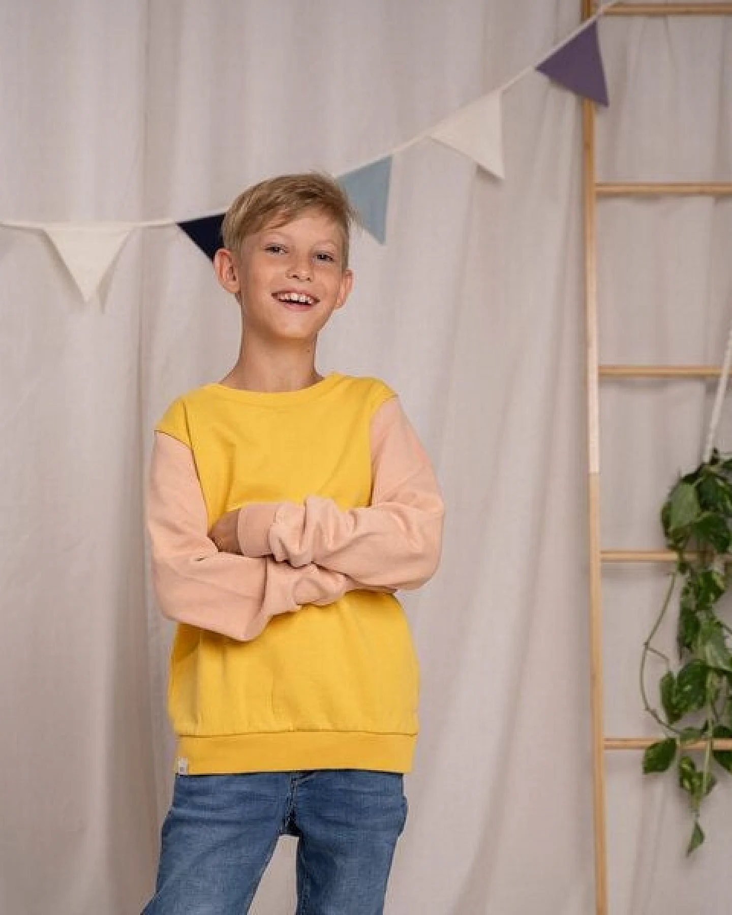 Vresh Clothing Mini Pvau - Kinder Sweater aus Biobaumwolle – Ansicht 2