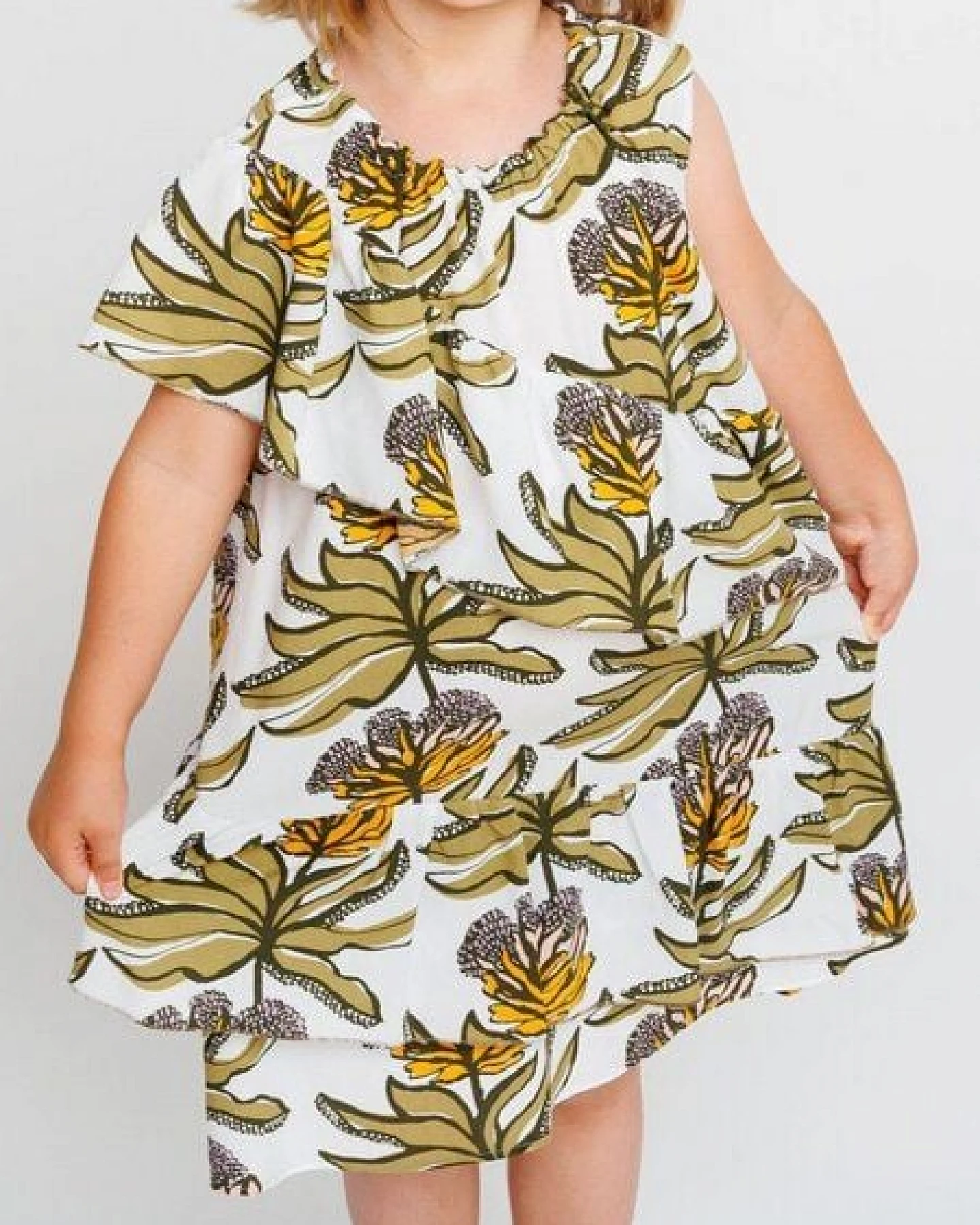 Babbily Luftiges Boho Bloom Kleid aus Ecovero – Ansicht 3