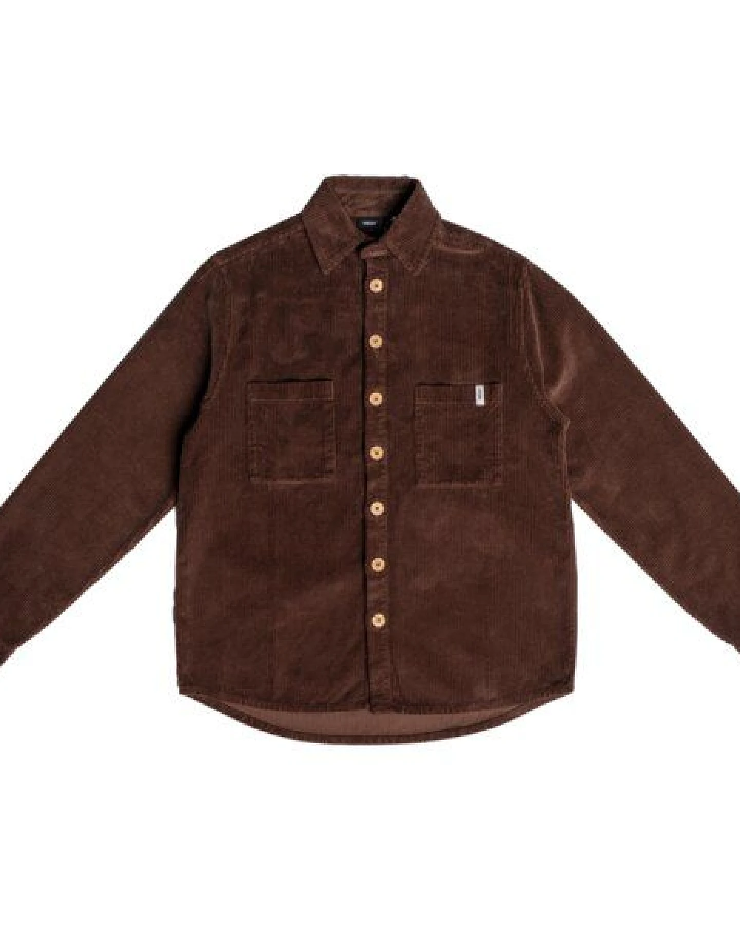 Vresh Clothing Vinley - Cord Hemd aus Biobaumwolle – Ansicht 4