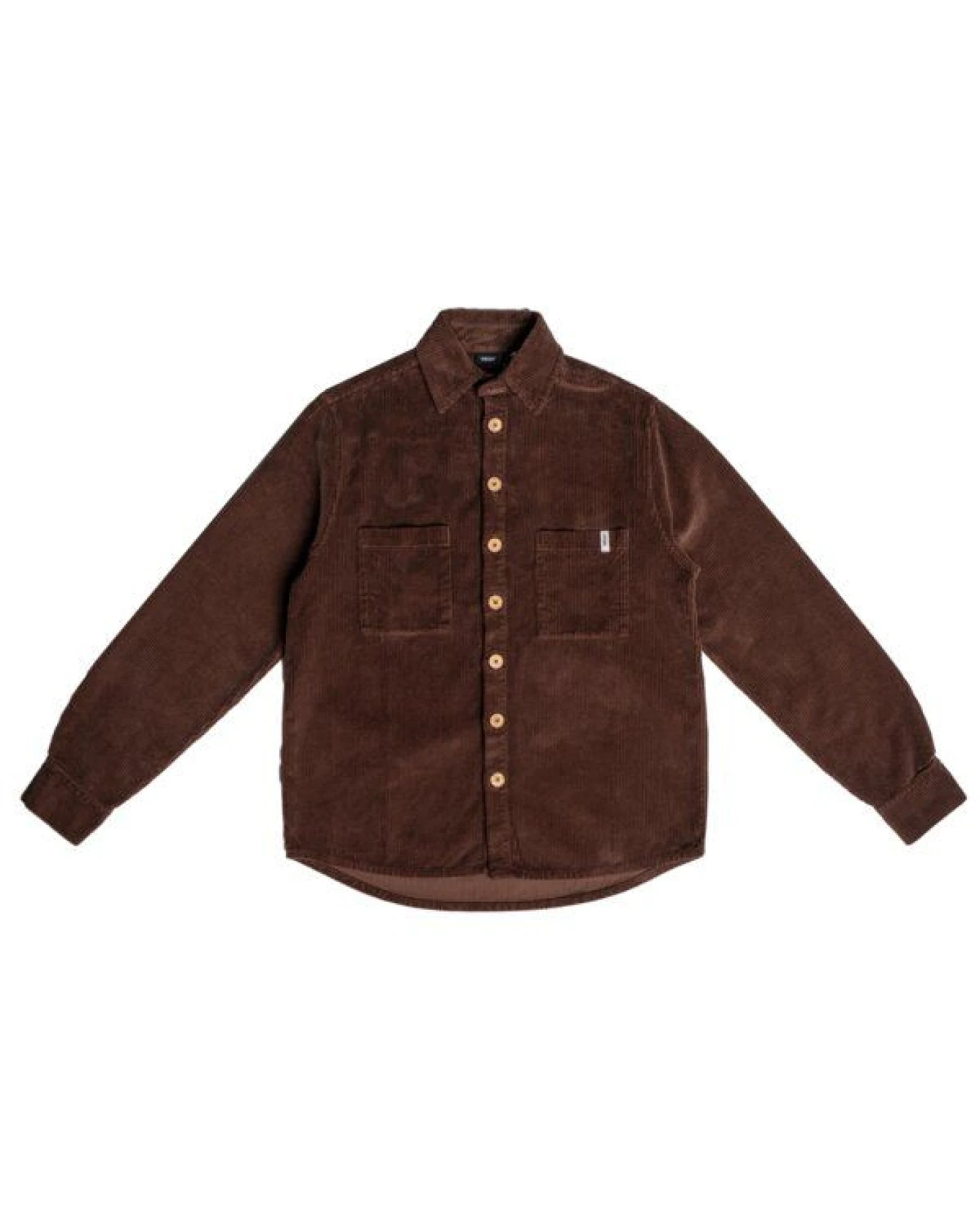 Vresh Clothing Vinley - Cord Hemd aus Biobaumwolle – Ansicht 4