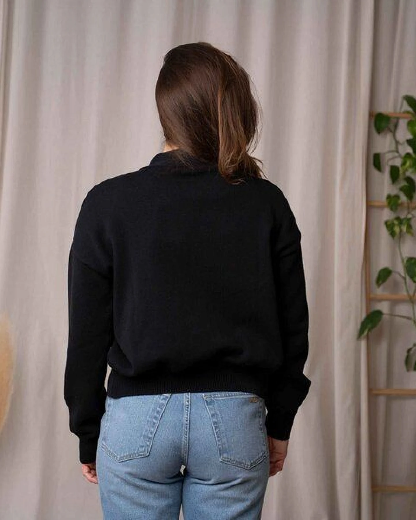 Vresh Clothing Vreia, Kurze Strickjacke aus Biobaumwolle – Ansicht 2
