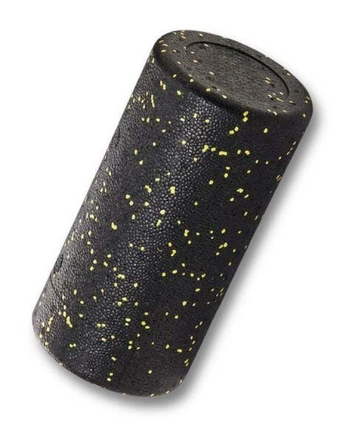 Yosana Faszienrolle Weich 30x15cm, 25% Recycling Anteil, (Schwarz/Gelb)
