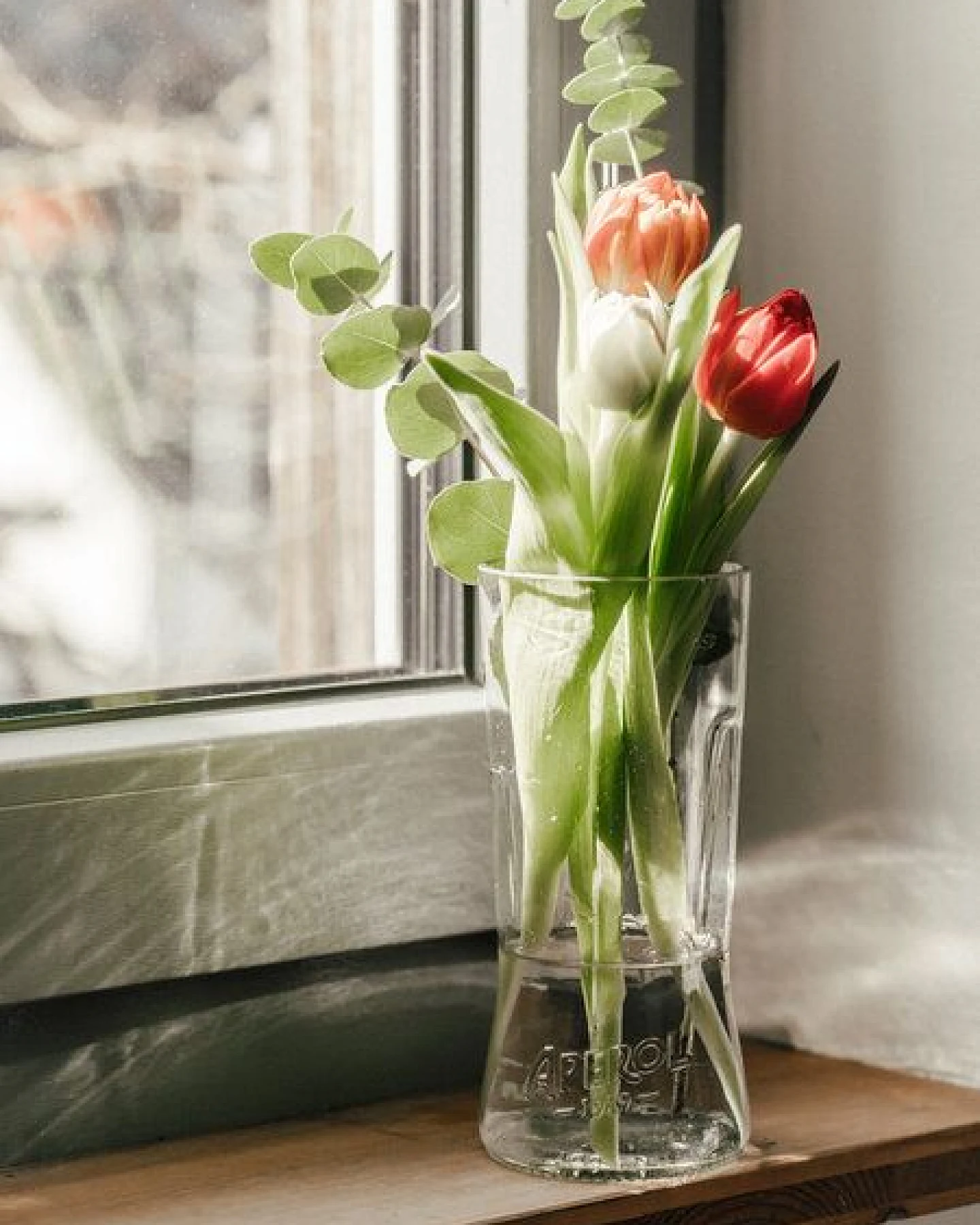 MaBe Aperol Vase - Upcycling - für Blumiges oder als großes Glas – Ansicht 3