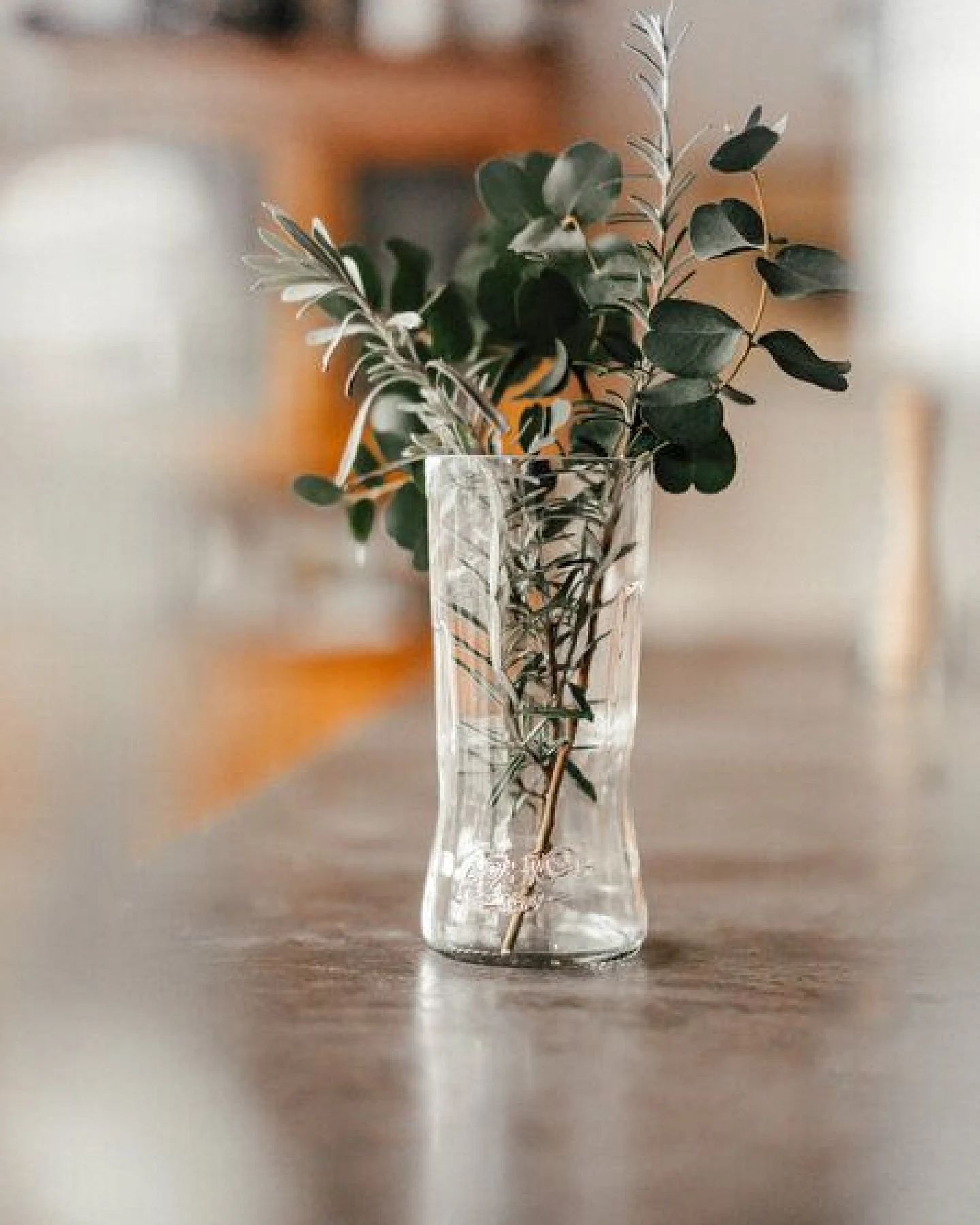 MaBe Aperol Vase - Upcycling - für Blumiges oder als großes Glas – Ansicht 4