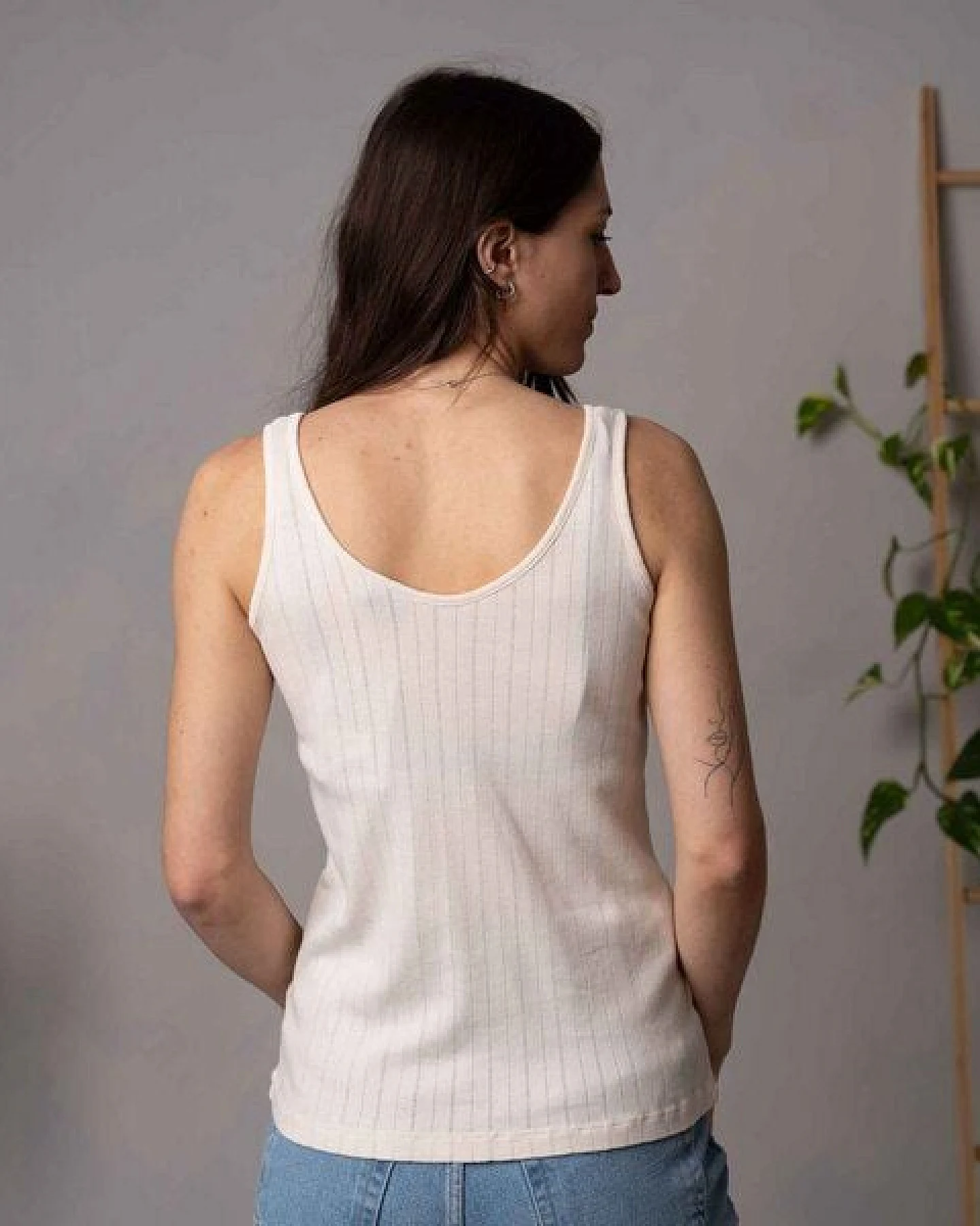 Vresh Clothing Vera - Träger Top aus Biobaumwolle – Ansicht 3
