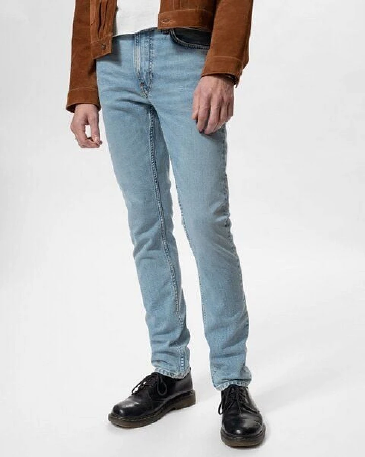 Nudie Jeans Jeans Lean Dean - Blue Noise