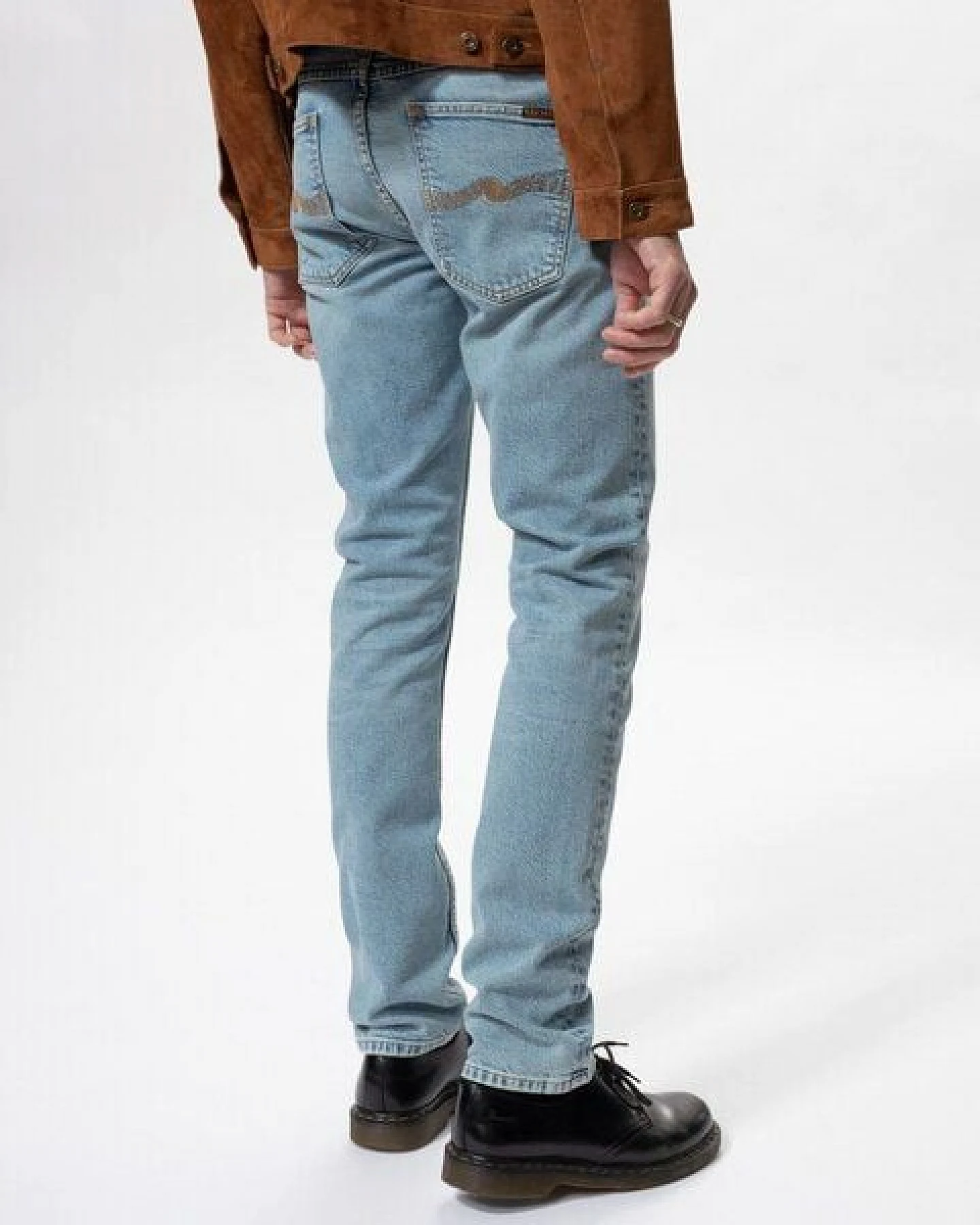 Nudie Jeans Jeans Lean Dean - Blue Noise – Ansicht 2