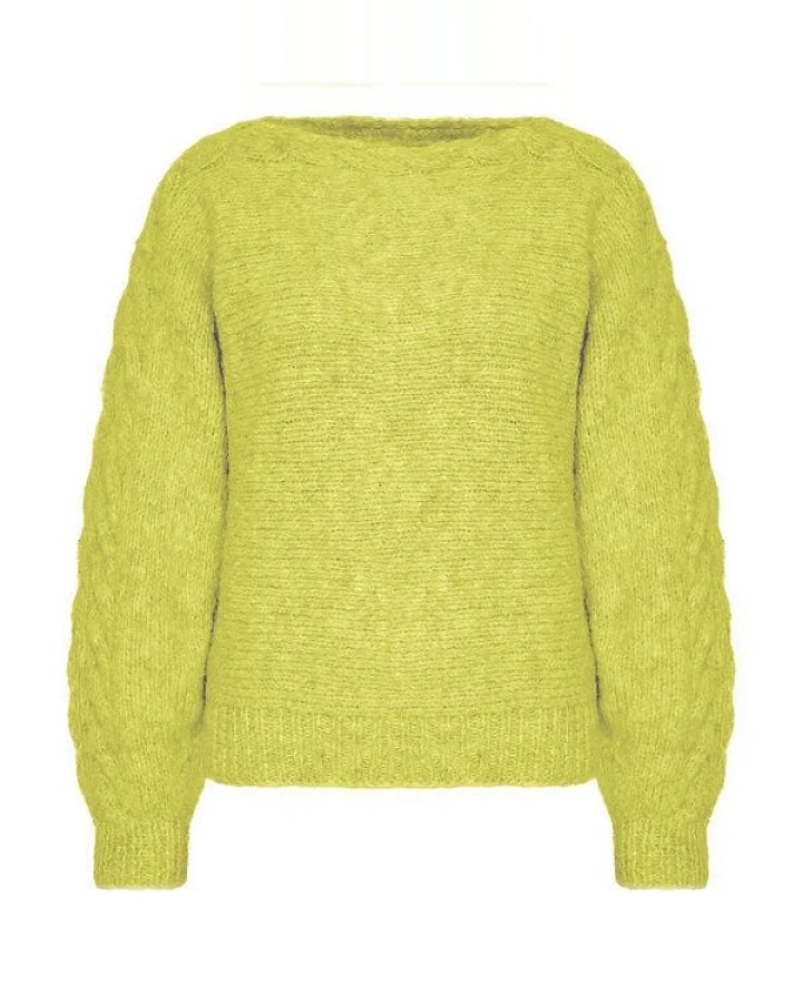 INTI Knitwear JIP, superflauschiger Alpaka-Pulli