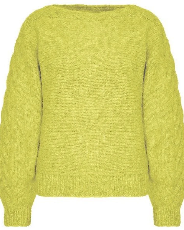 INTI Knitwear JIP, superflauschiger Alpaka-Pulli