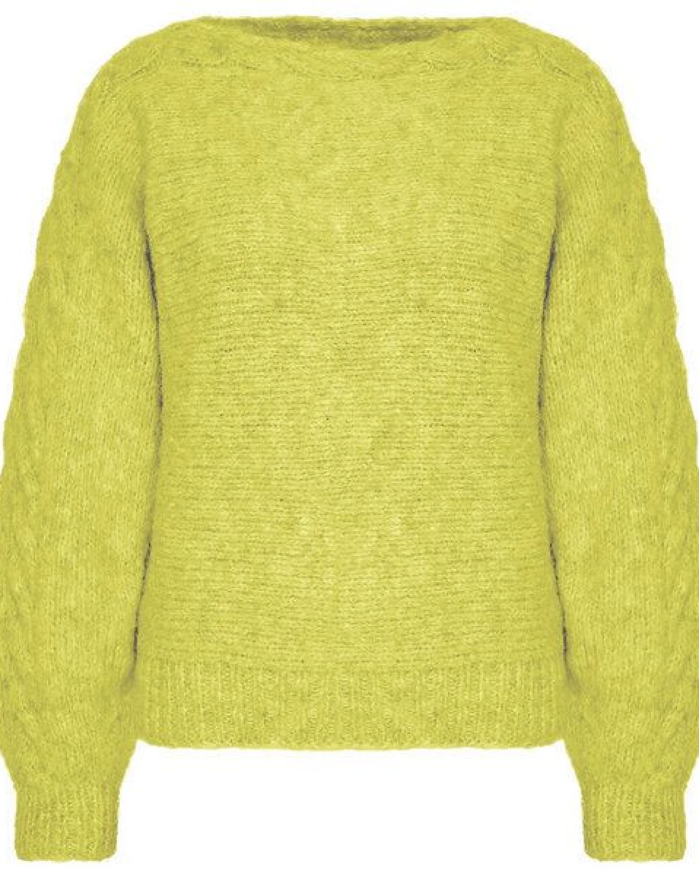 INTI Knitwear JIP, superflauschiger Alpaka-Pulli – Ansicht 2
