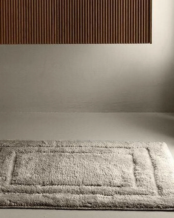 Badematte Deluxe 60x100 cm "Yumeko" aus Bio-Baumwolle