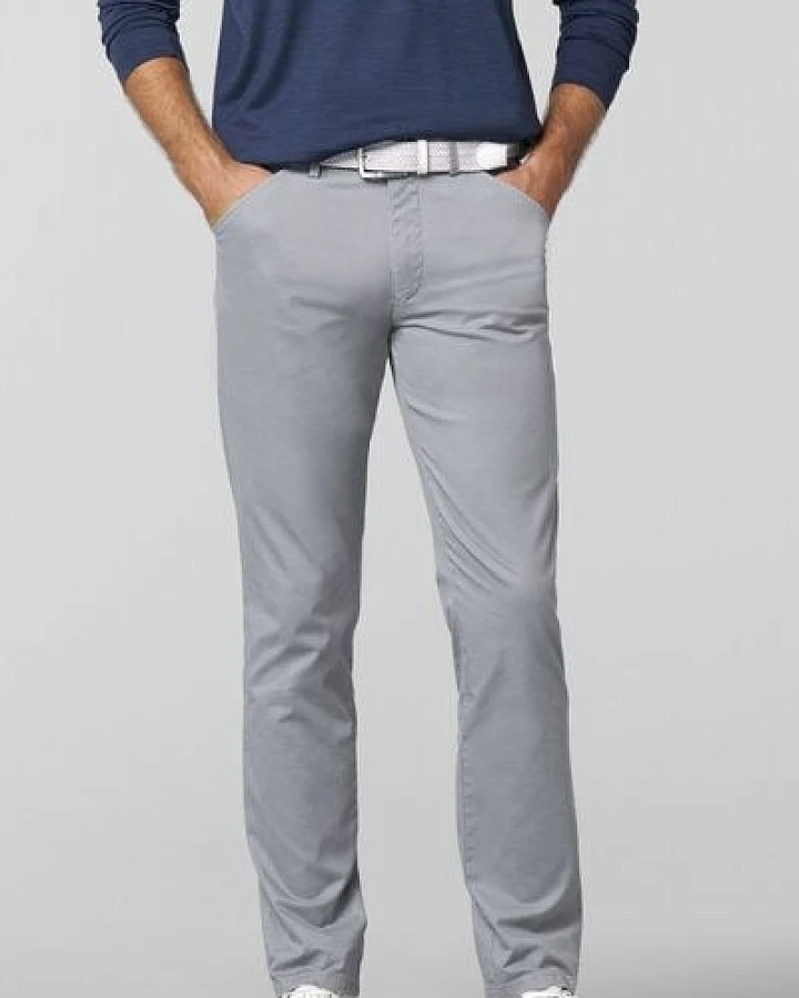 MEYER FANTASY STRUCTURE BAUMWOLL CHINO