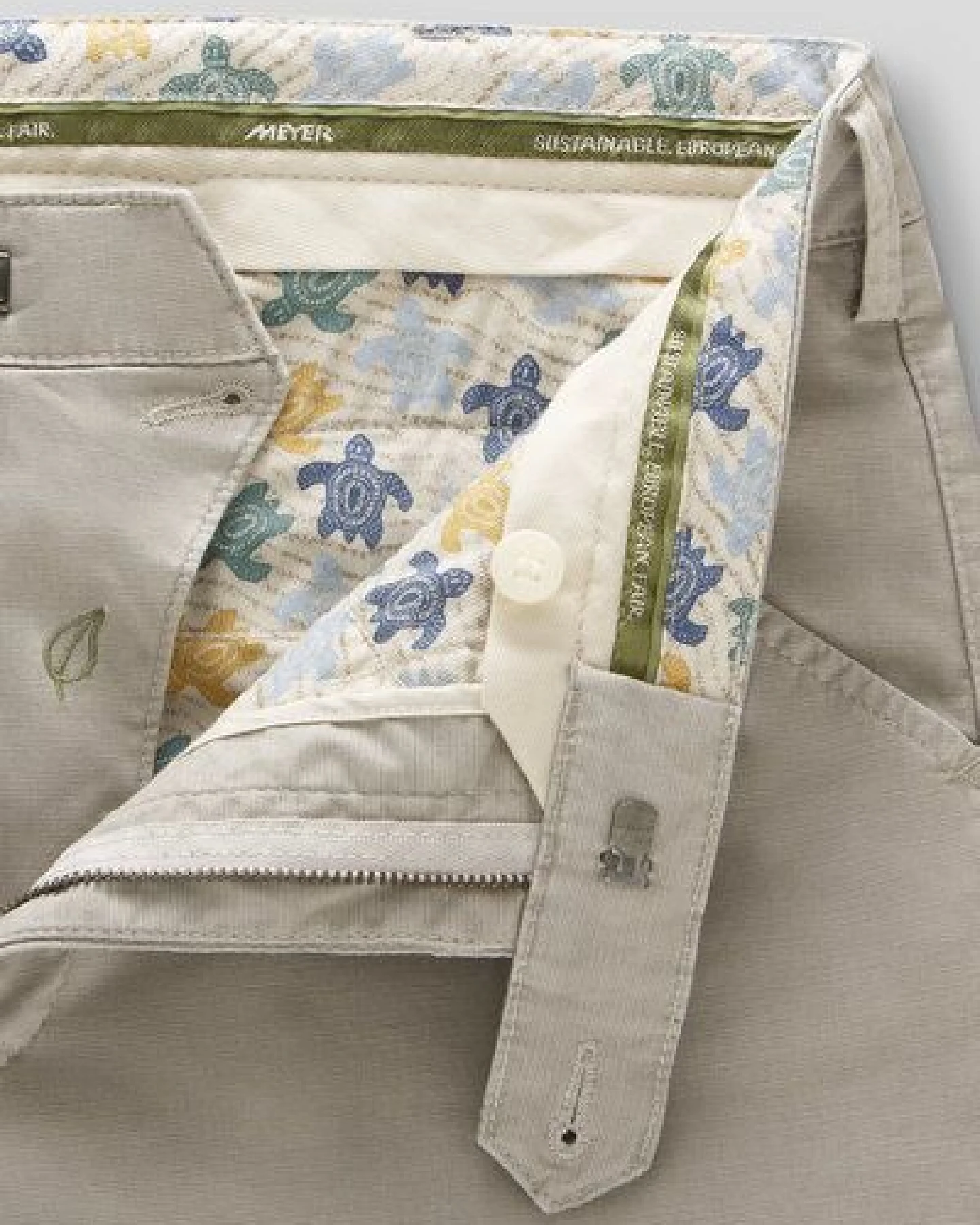 MEYER FANTASY STRUCTURE BAUMWOLL CHINO – Ansicht 4