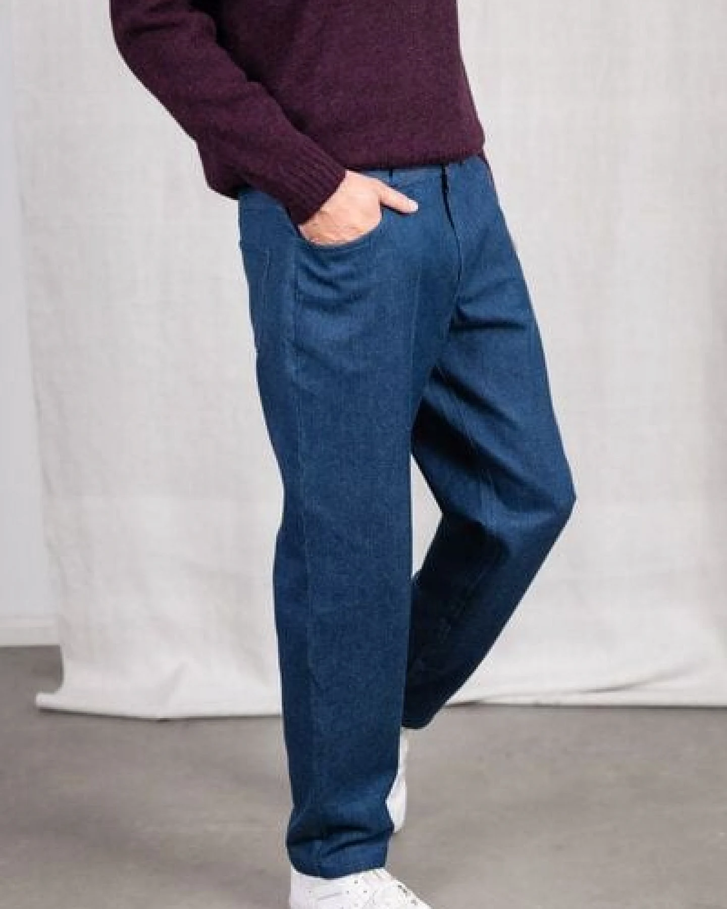 Jyoti - Fair Works Bio-Baumwolldenim Hose Prakrit – Ansicht 3