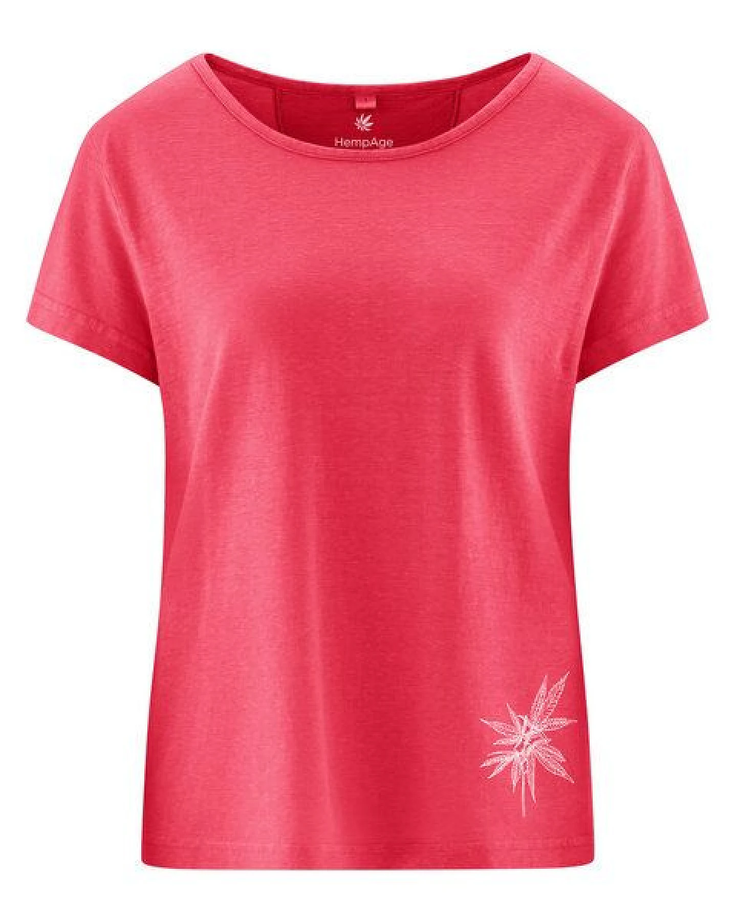 HempAge Damen T-Shirt mit Print Hanf/Biobaumwolle – Ansicht 3