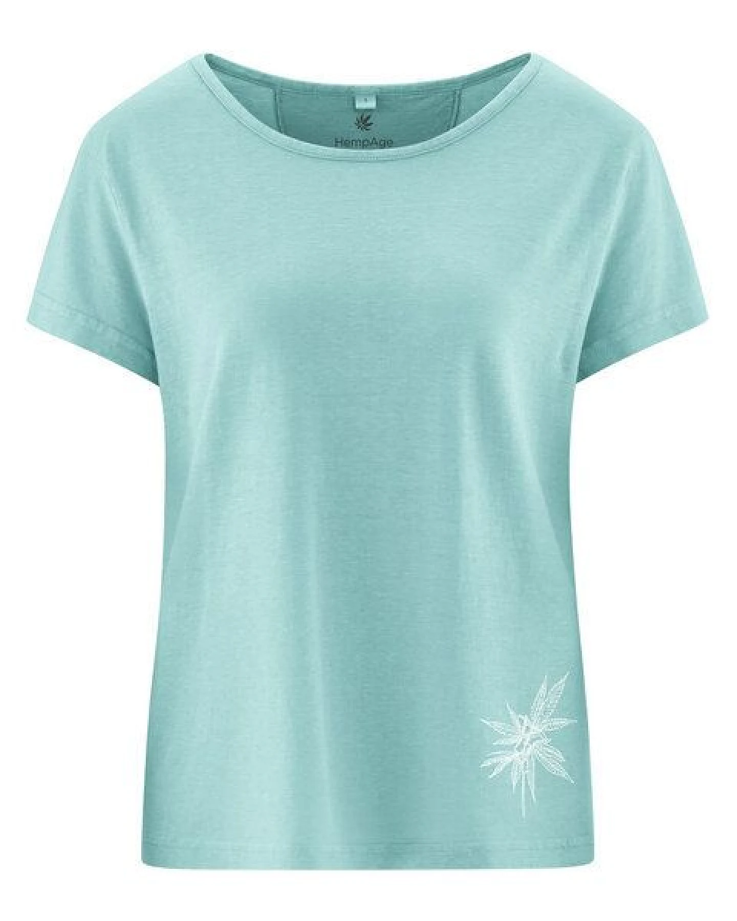 HempAge Damen T-Shirt mit Print Hanf/Biobaumwolle – Ansicht 3