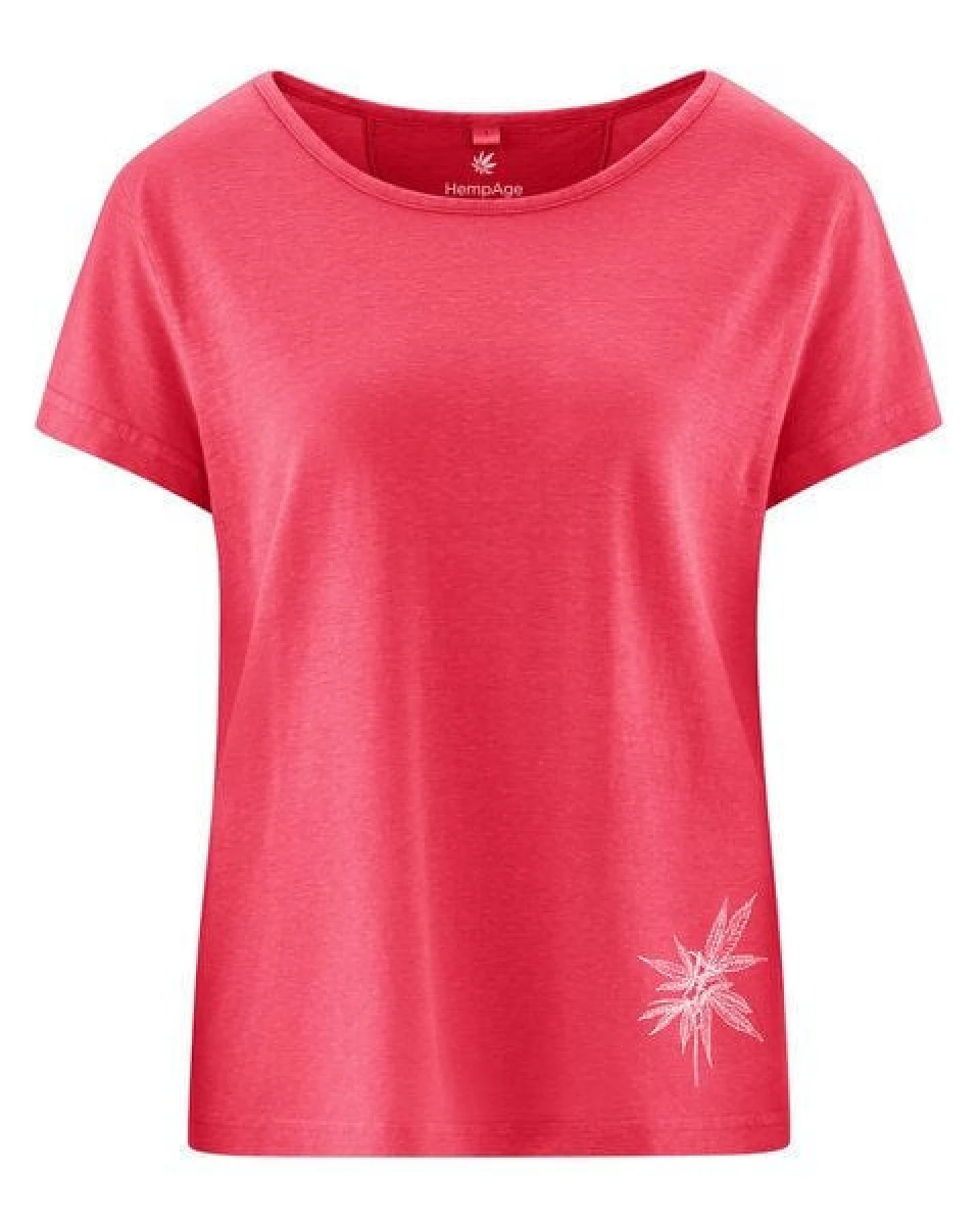HempAge Damen T-Shirt mit Print Hanf/Biobaumwolle – Ansicht 3