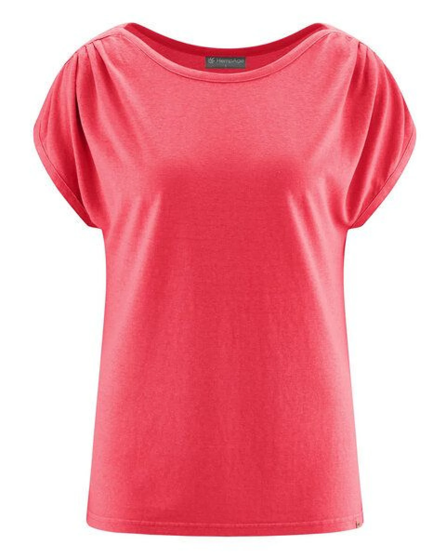 HempAge Ärmelloses Damen-Shirt mit U-Boot Halsausschnitt Hanf/Biobaumwolle – Ansicht 3
