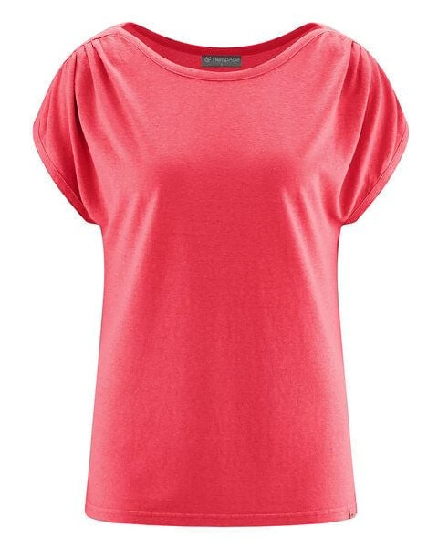 HempAge Ärmelloses Damen-Shirt mit U-Boot Halsausschnitt Hanf/Biobaumwolle – Ansicht 3