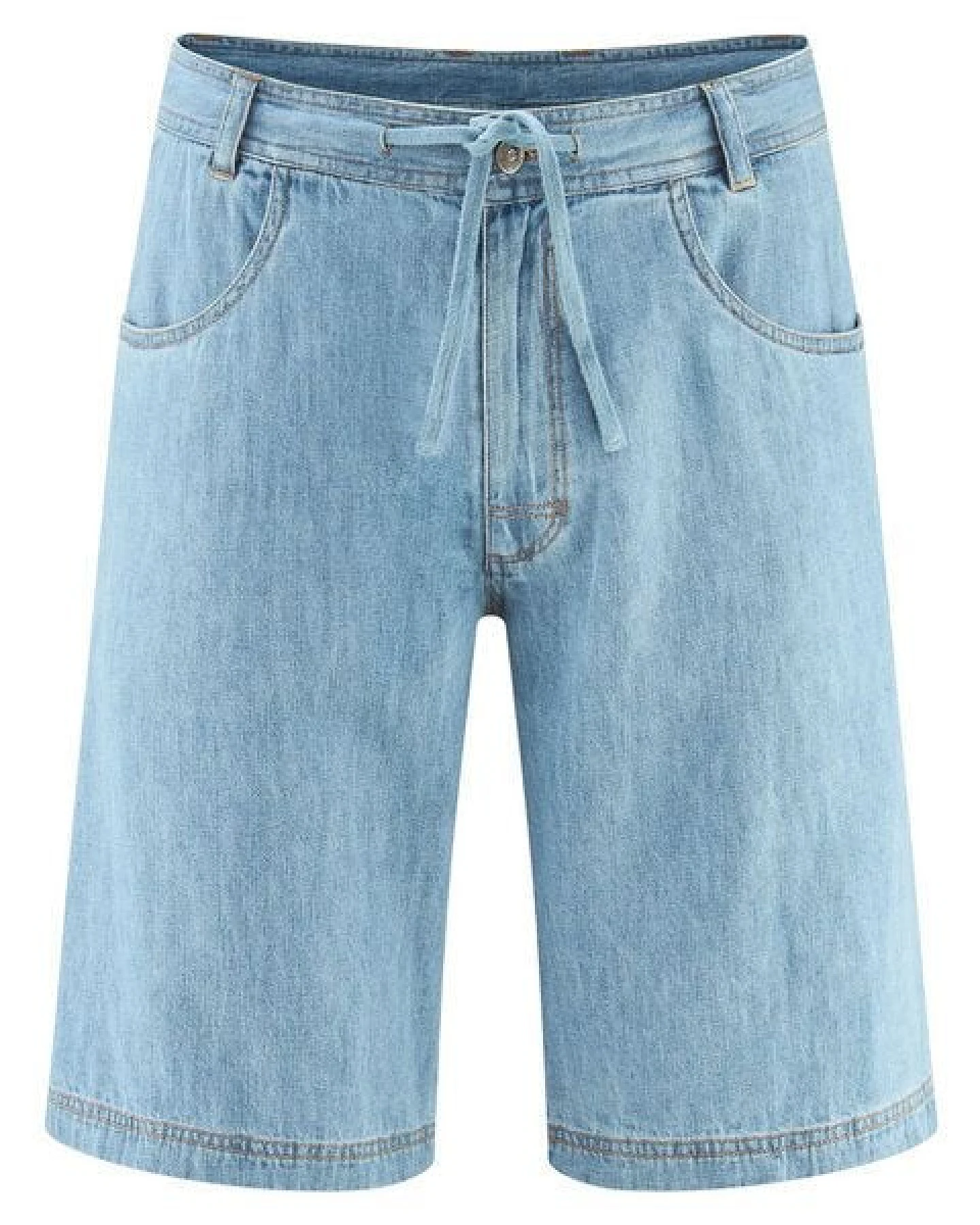 HempAge Herren Bermuda Denim Hanf/Biobaumwolle – Ansicht 2