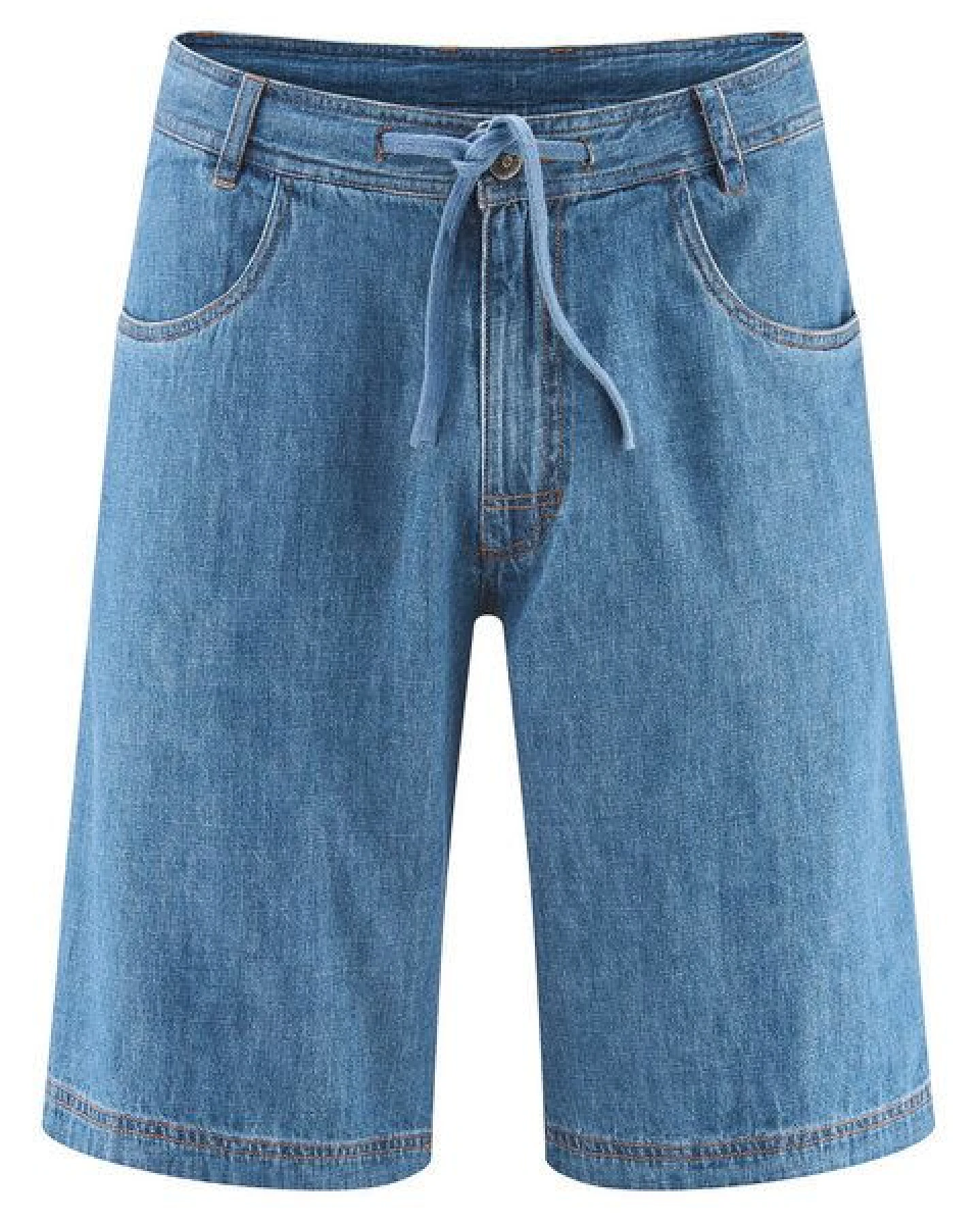 HempAge Herren Bermuda Denim Hanf/Biobaumwolle – Ansicht 2