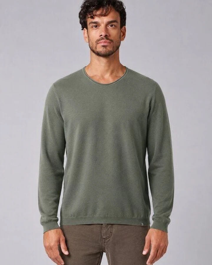 HempAge Herren Strick-Pullover Hanf/Biobaumwolle
