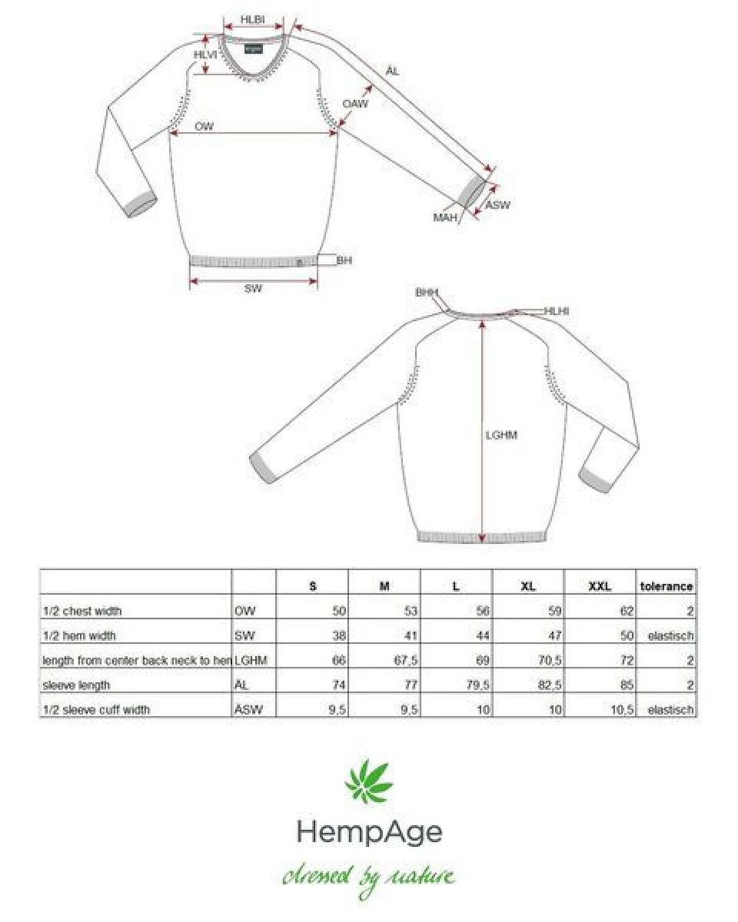 HempAge Herren Strick-Pullover Hanf/Biobaumwolle – Ansicht 3