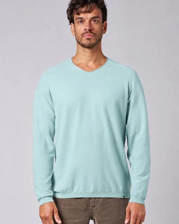 HempAge Herren Strick-Pullover Hanf/Biobaumwolle