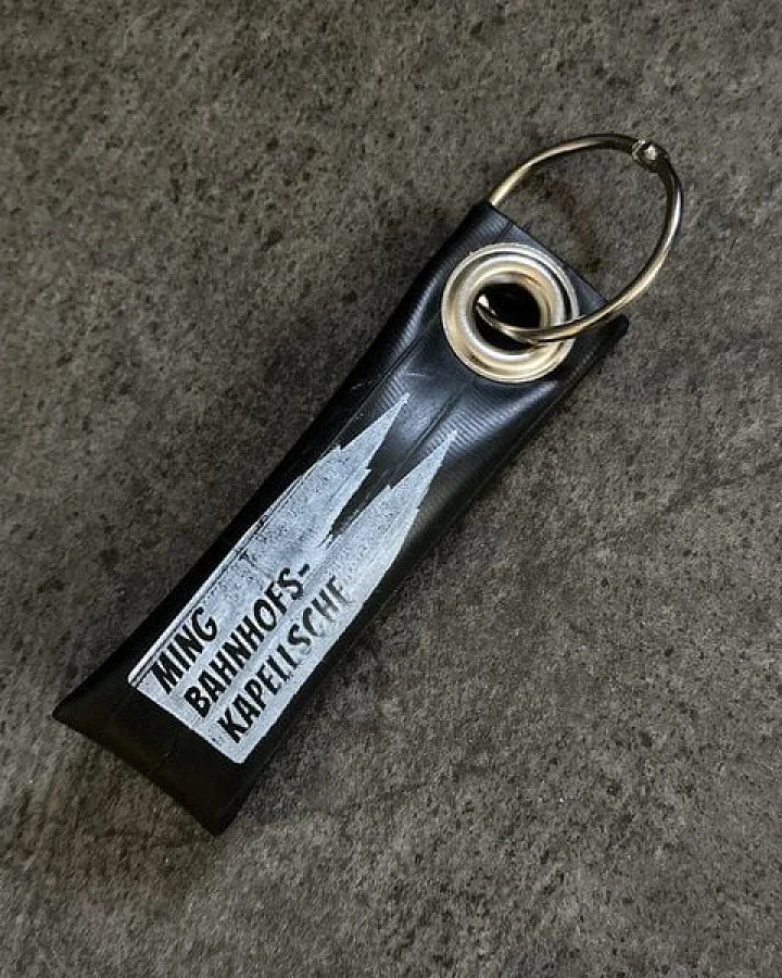 mio eco Upcycling Schlüsselanhänger Kölner Dom