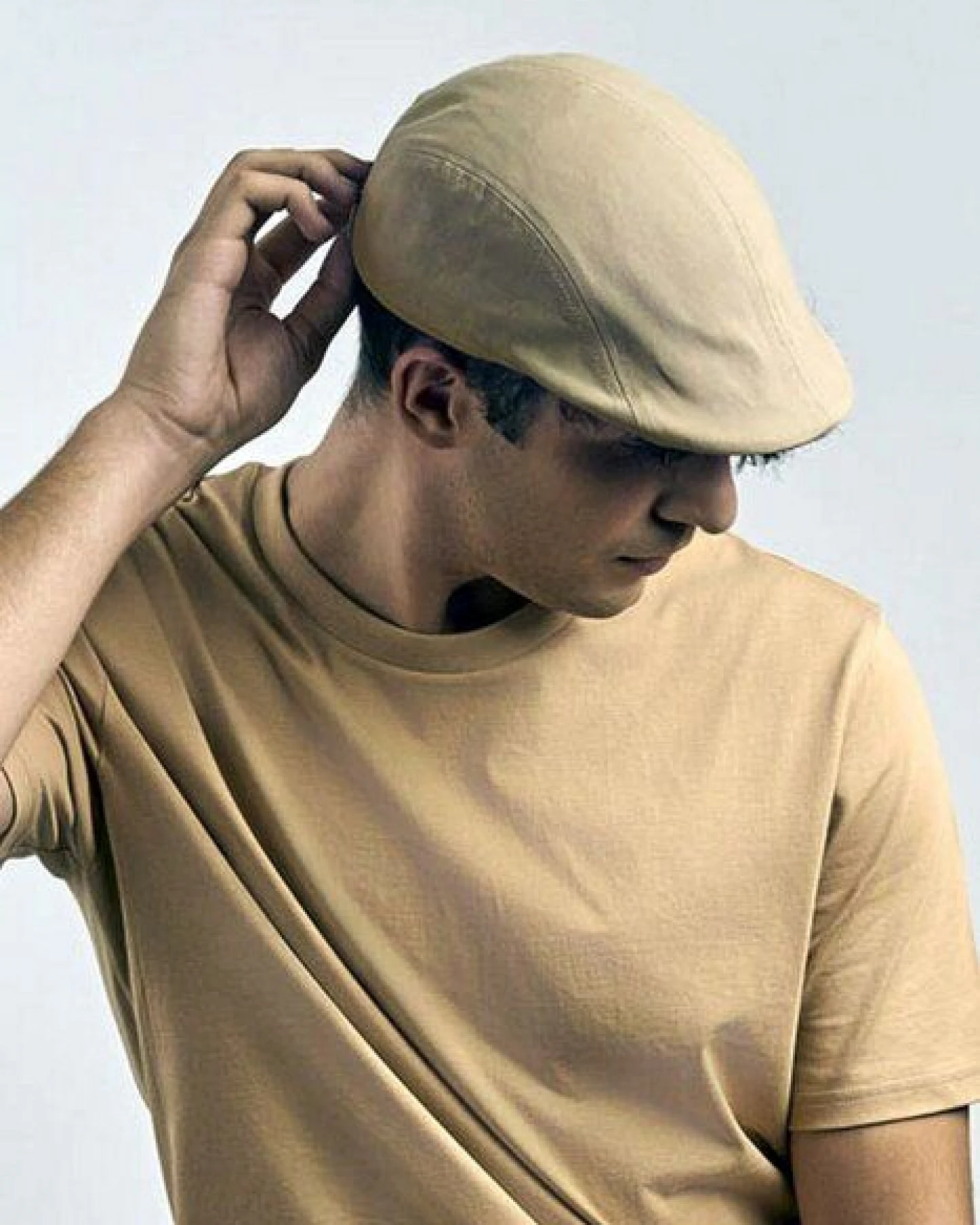 Atlantis Headwear Herren Schiebermütze Gatsby Cap Atlantis Flatcap Barett Cabbie – Ansicht 2