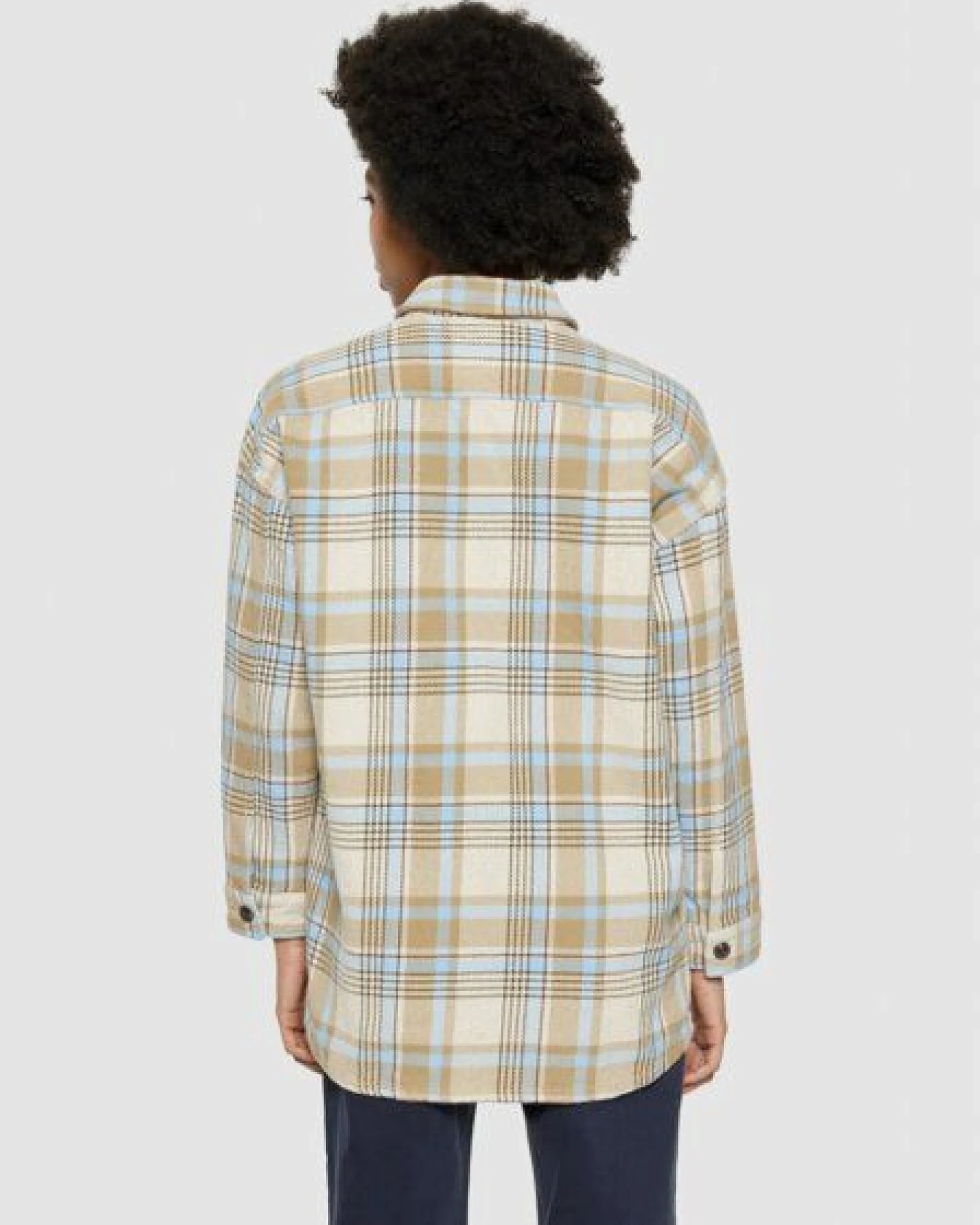 KnowledgeCotton Apparel Heavy flannel check overshirt – Ansicht 2