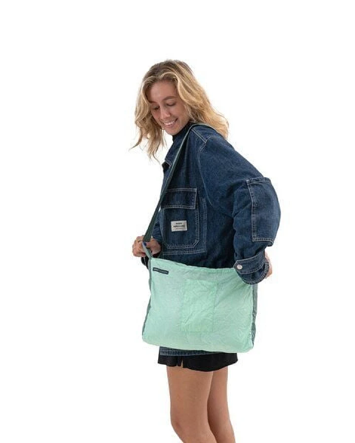 Ticket to the Moon Faltbarer Einkaufs- & Tragebeutel mit Zipper