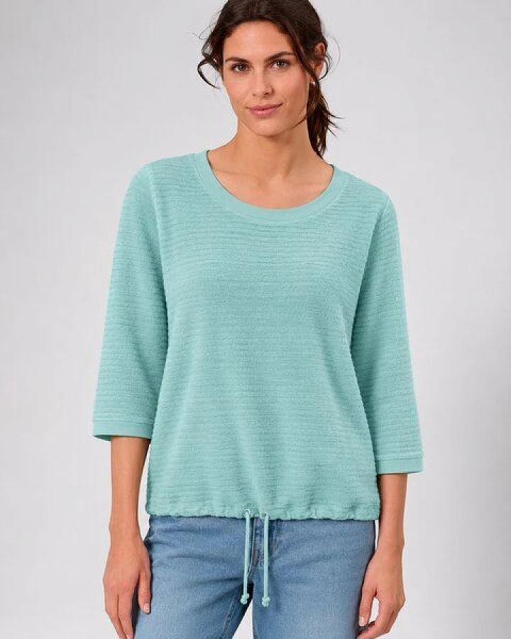 HempAge Weites Halbarm Damenshirt Hanf/Biobaumwolle