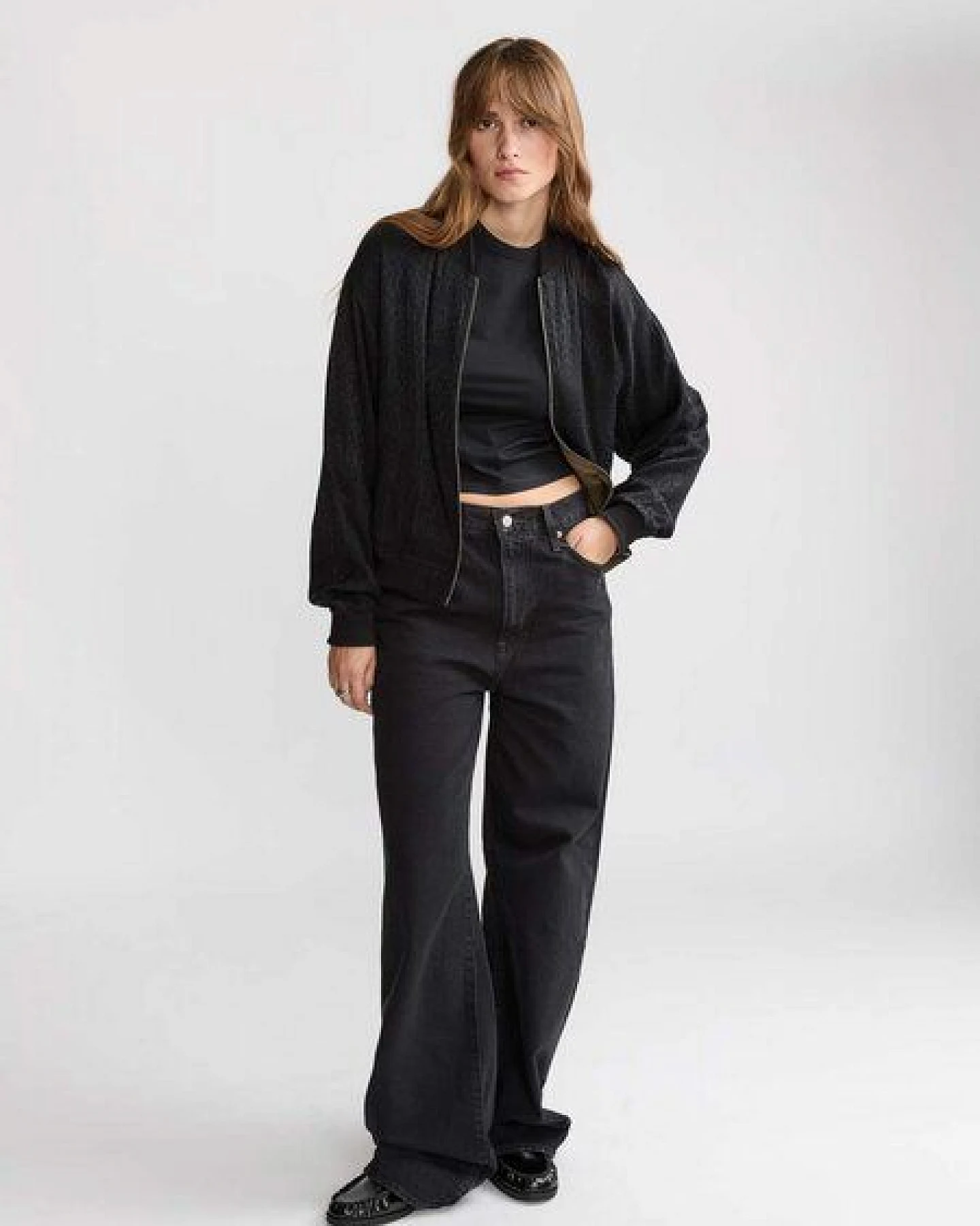 Yahmo Cupro/Tencel Lene Wendejacke – Ansicht 2