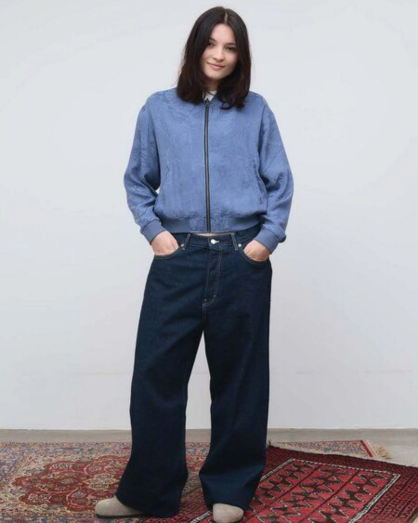Yahmo Cupro/Tencel Lene Wendejacke – Ansicht 2
