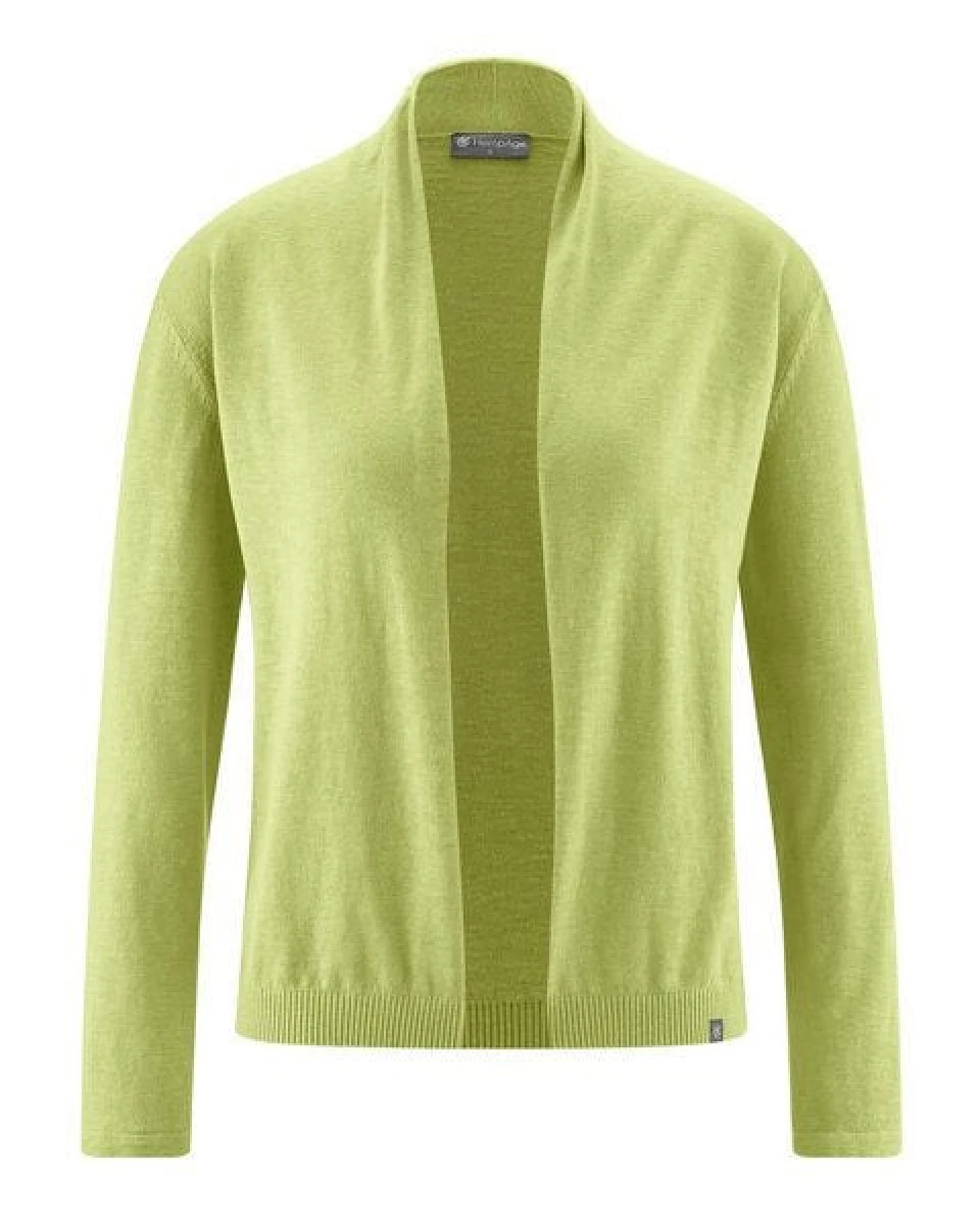 HempAge Damen-Cardigan mit Schalkragen Hanf/Biobaumwolle – Ansicht 3