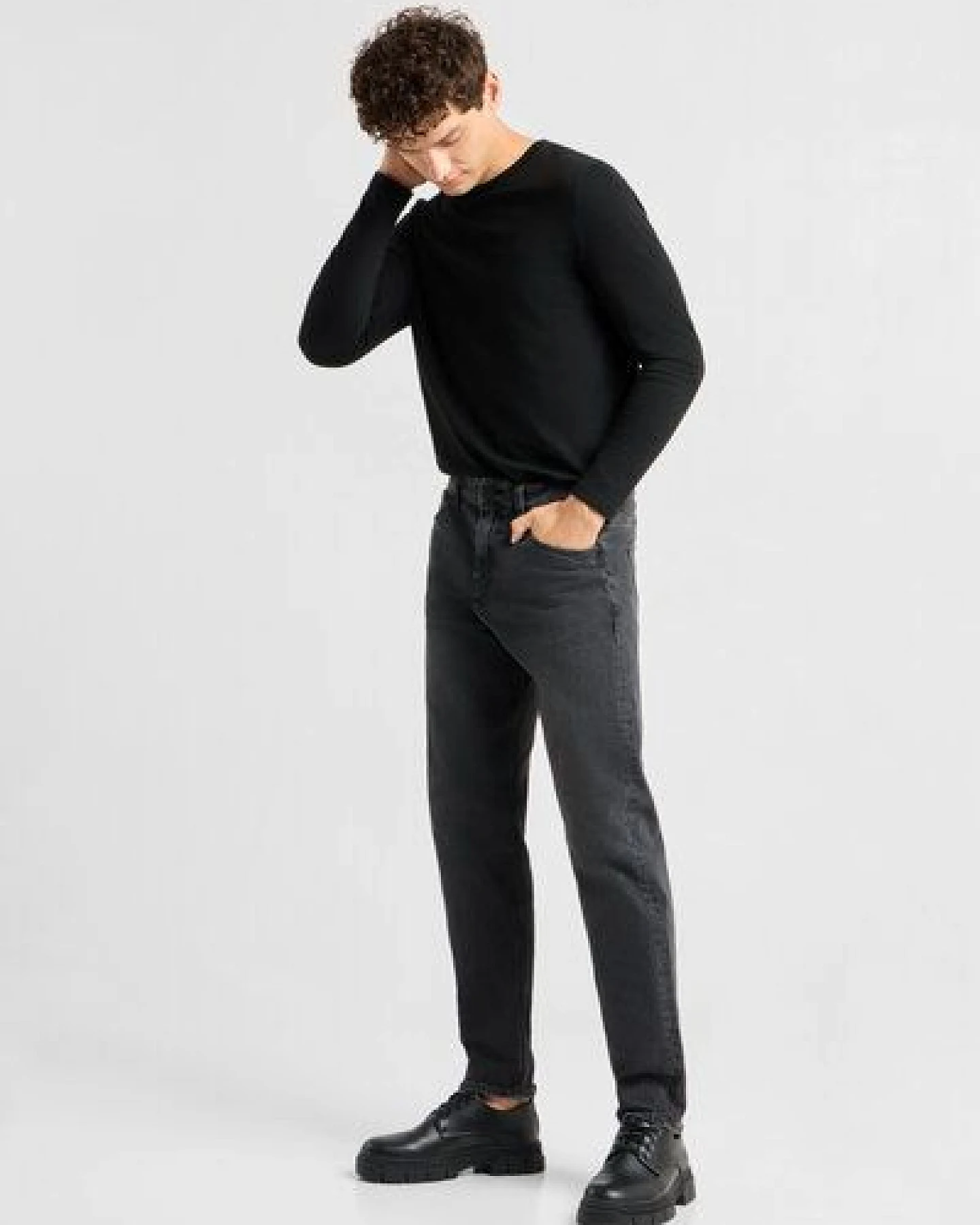 Herren Jeans RISE Relaxed Tapered DAWN Bio-Baumwolle – Ansicht 3
