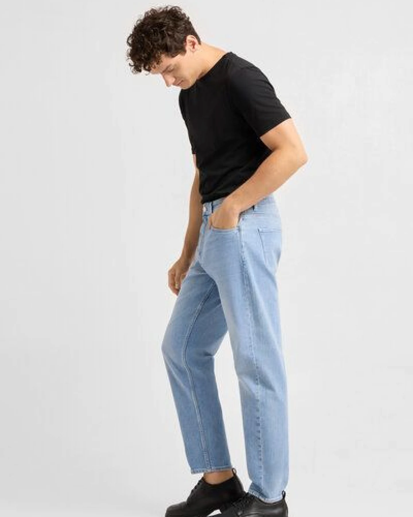 Herren Jeans RISE Relaxed Tapered DAWN Bio-Baumwolle – Ansicht 2
