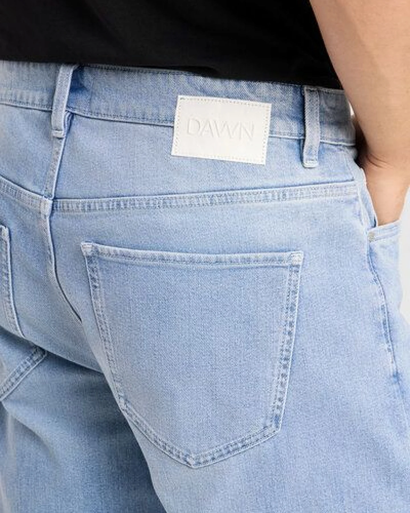 Herren Jeans RISE Relaxed Tapered DAWN Bio-Baumwolle – Ansicht 4