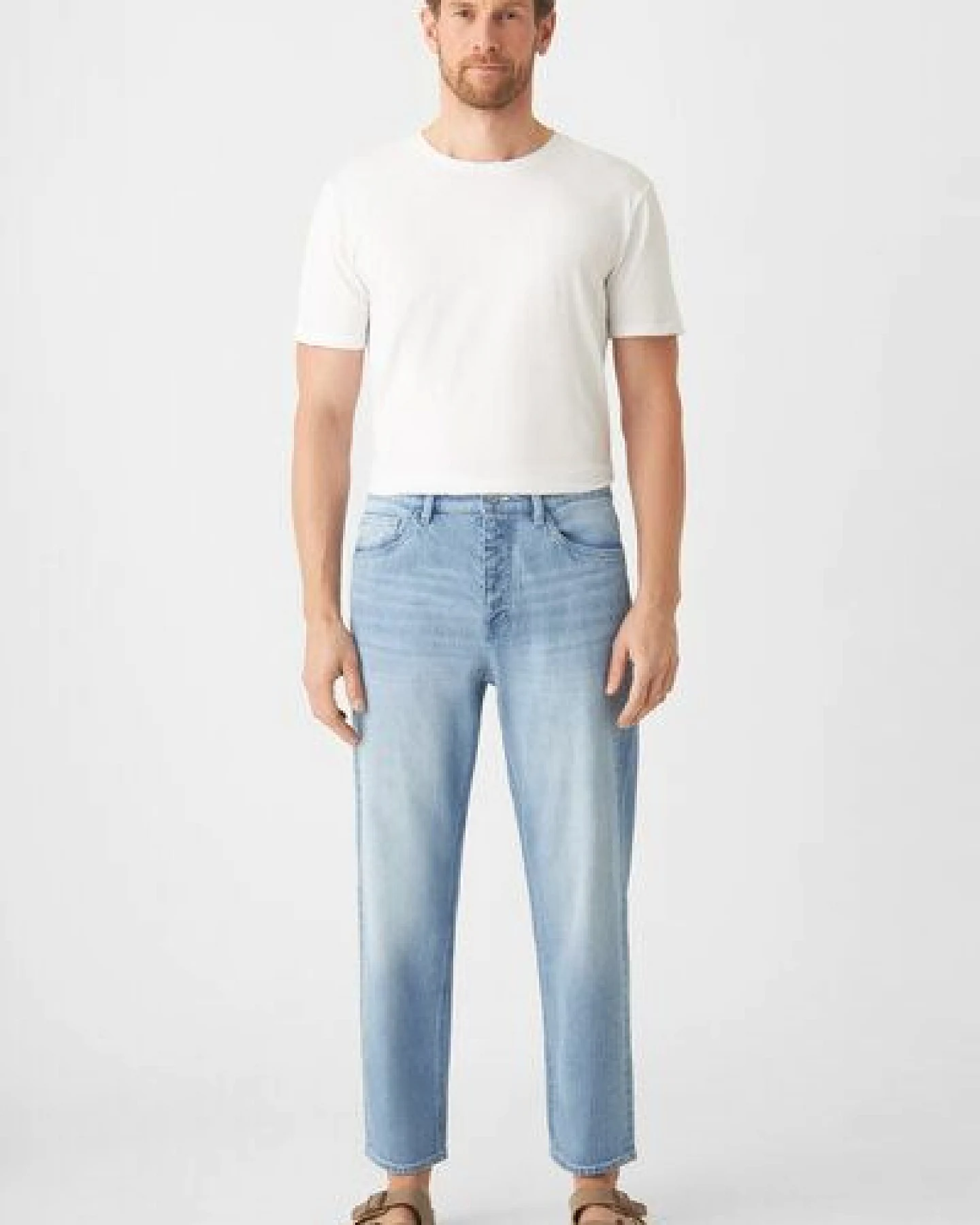 Herren Jeans RISE Relaxed Tapered DAWN Bio-Baumwolle – Ansicht 4