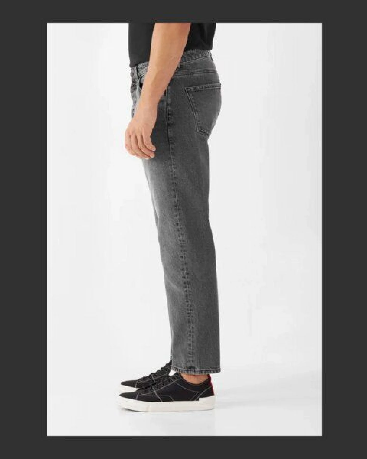 Herren Jeans RISE Relaxed Tapered DAWN Bio-Baumwolle – Ansicht 3