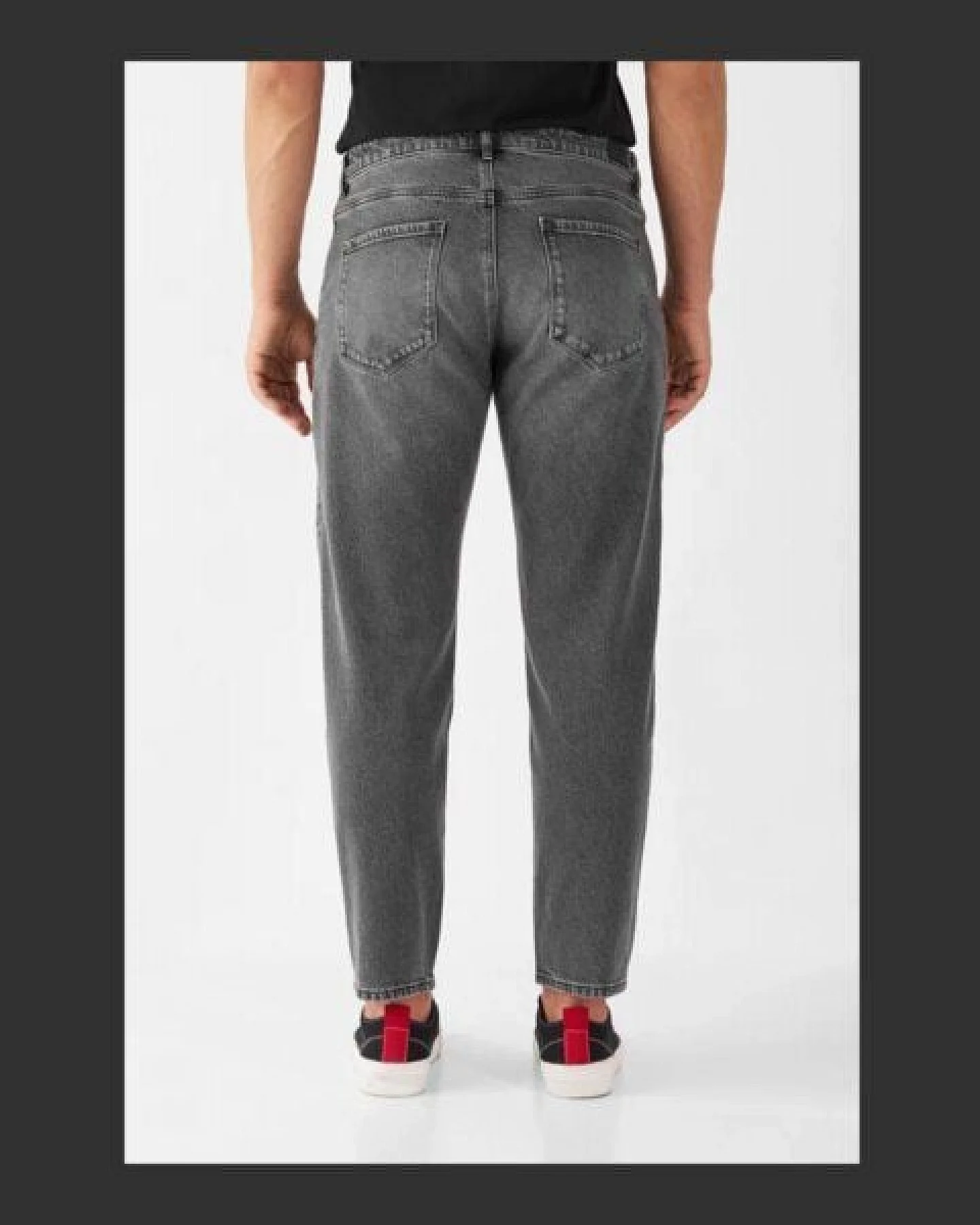 Herren Jeans RISE Relaxed Tapered DAWN Bio-Baumwolle – Ansicht 4