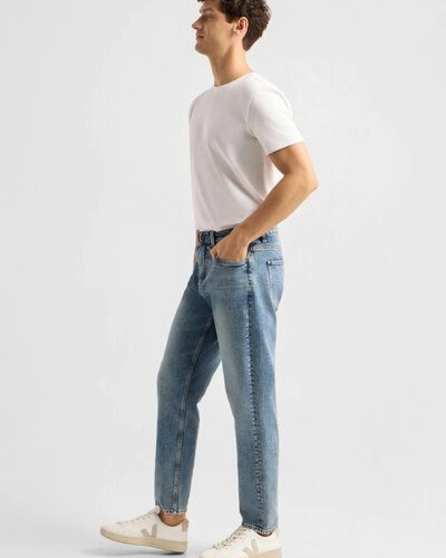 Herren Jeans RISE Relaxed Tapered DAWN Bio-Baumwolle – Ansicht 4