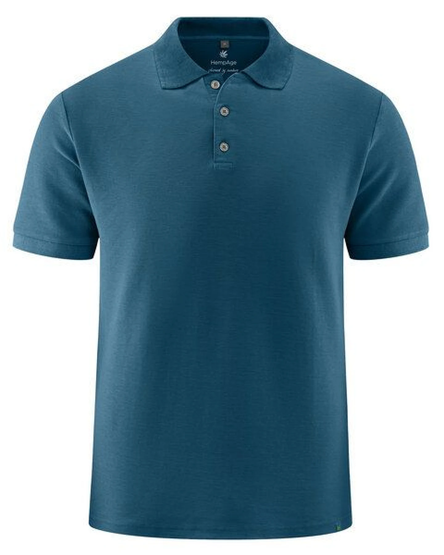 HempAge Herren Poloshirt Hanf/Biobaumwolle – Ansicht 2