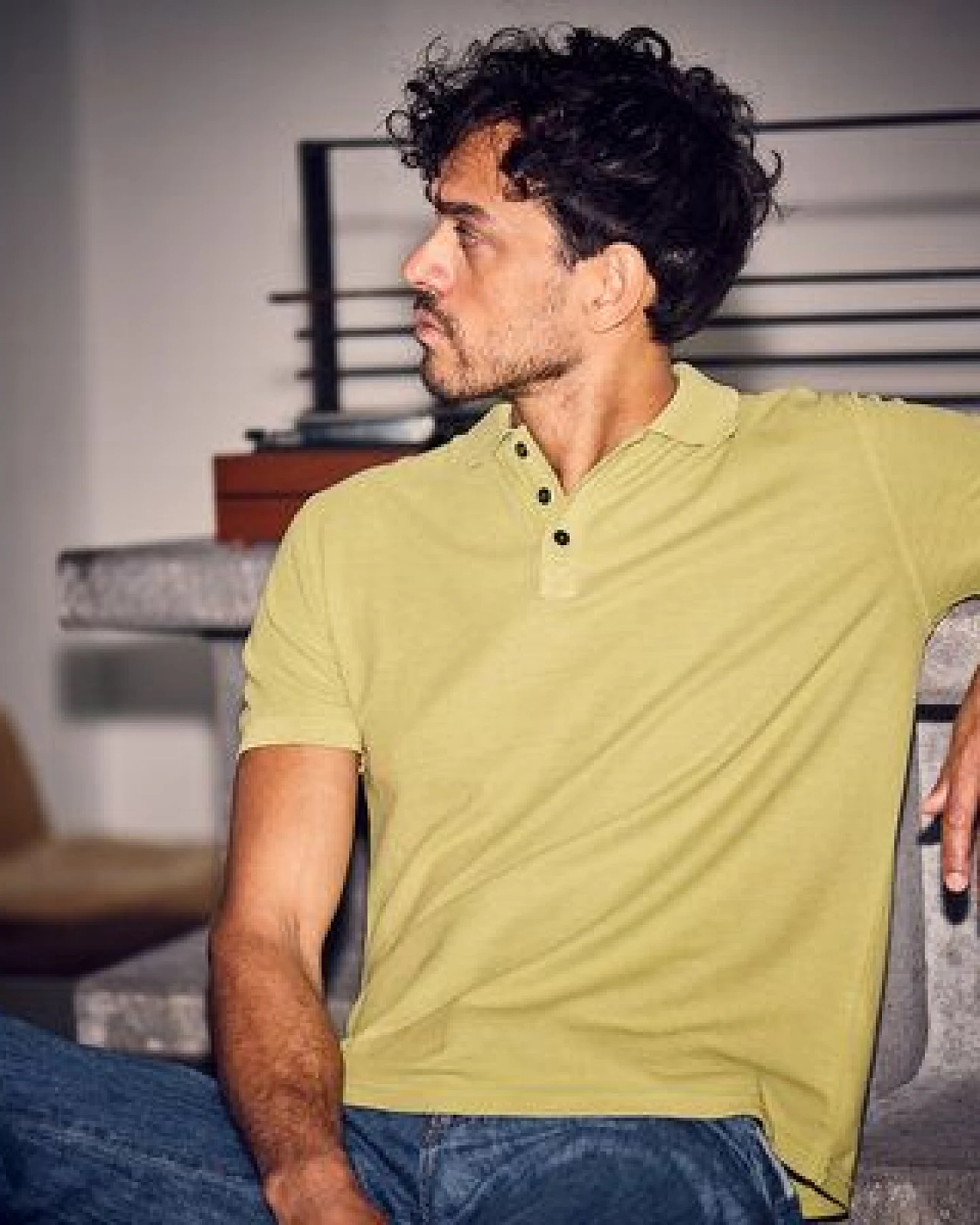 HempAge Herren Poloshirt Hanf/Biobaumwolle – Ansicht 4