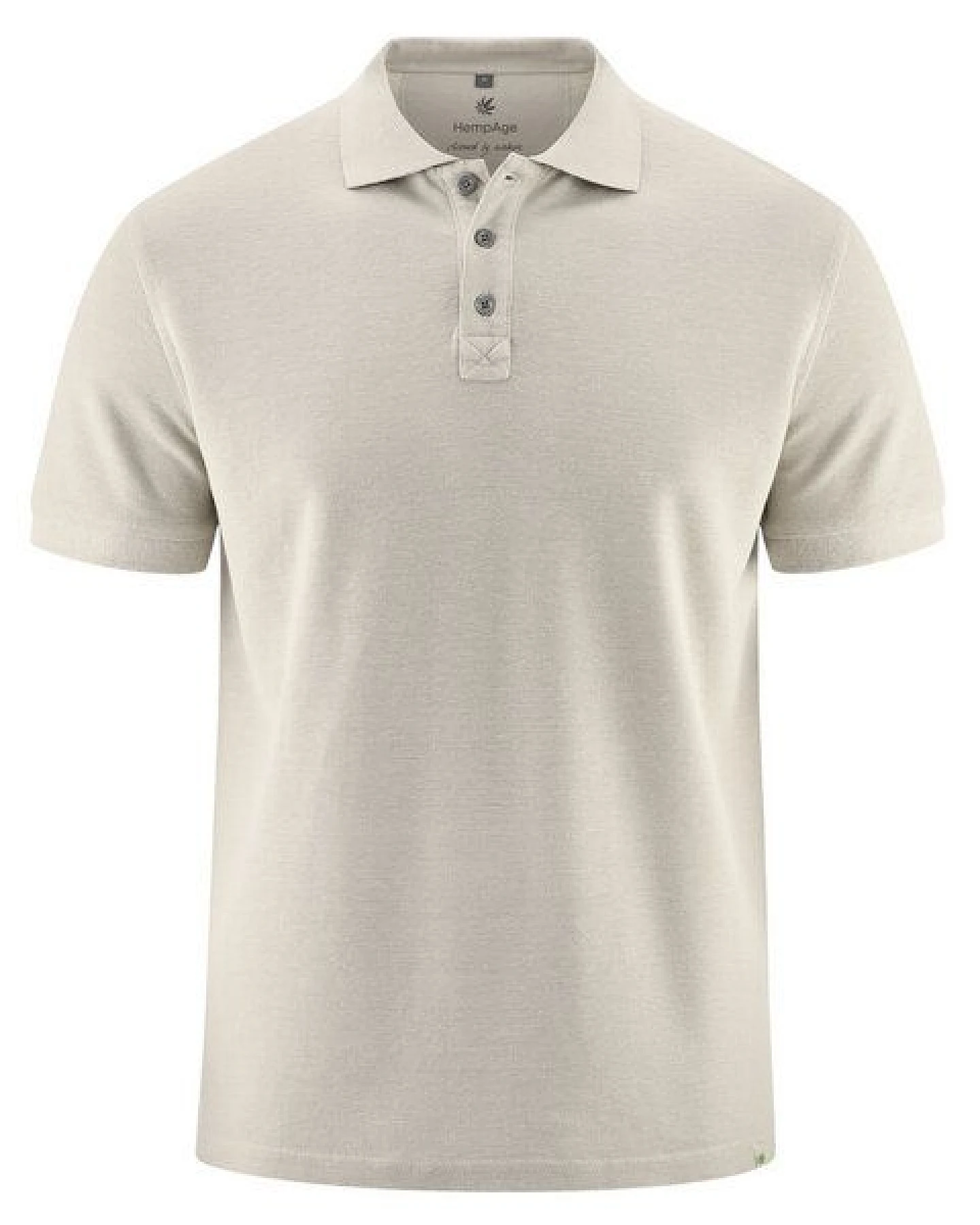 HempAge Herren Poloshirt Hanf/Biobaumwolle – Ansicht 2